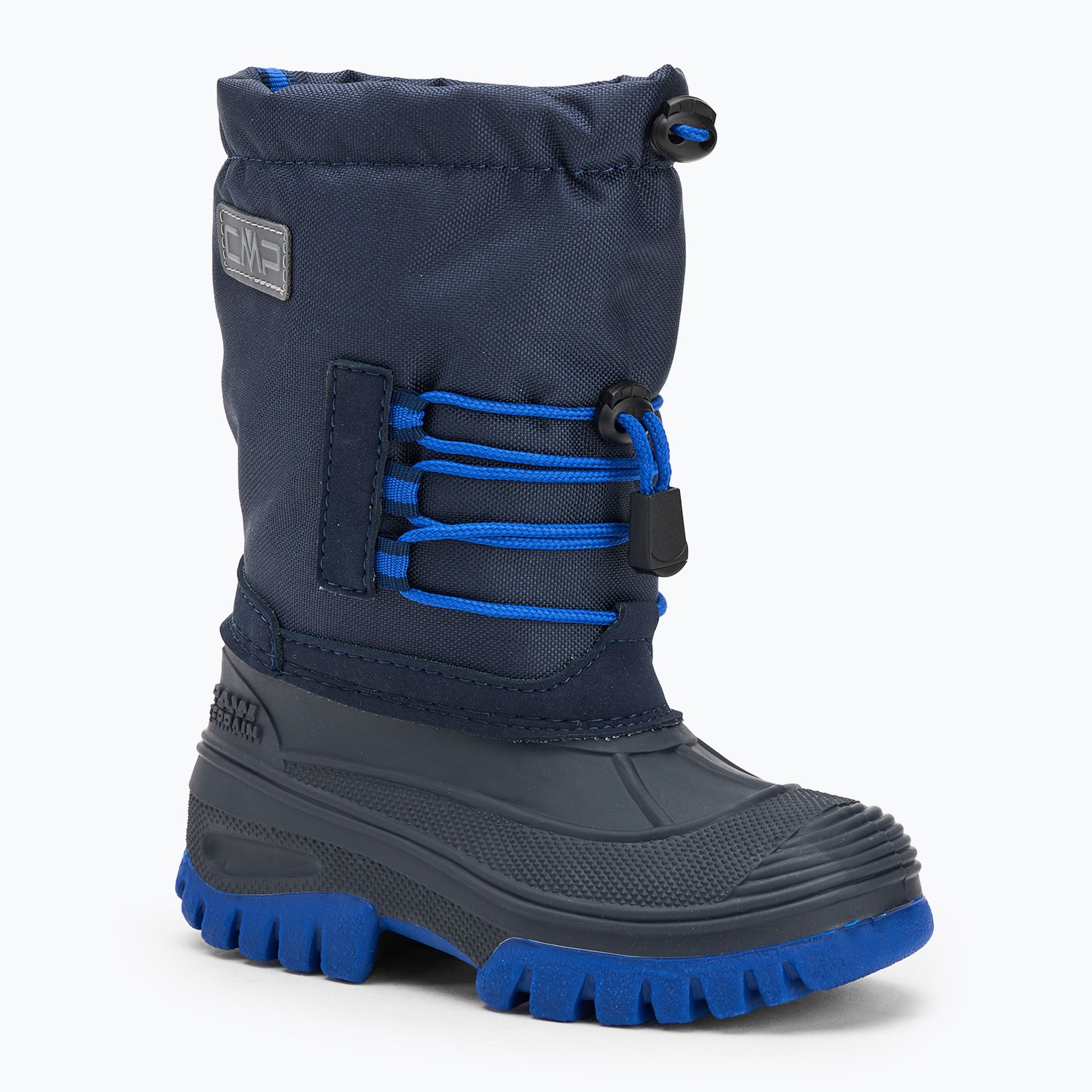 Śniegowce dziecięce CMP Ahto Snowboots Wp b.blue/royal 