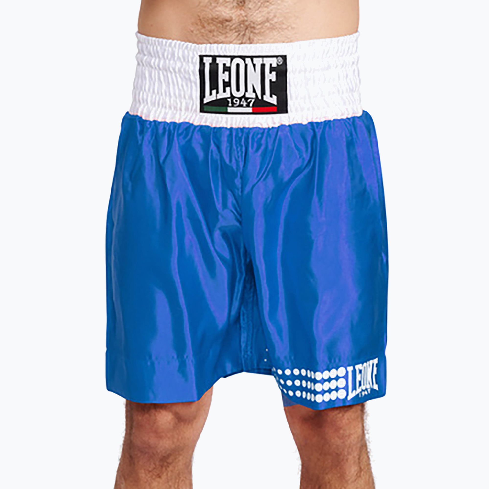 Spodenki bokserskie LEONE 1947 Boxing blue 