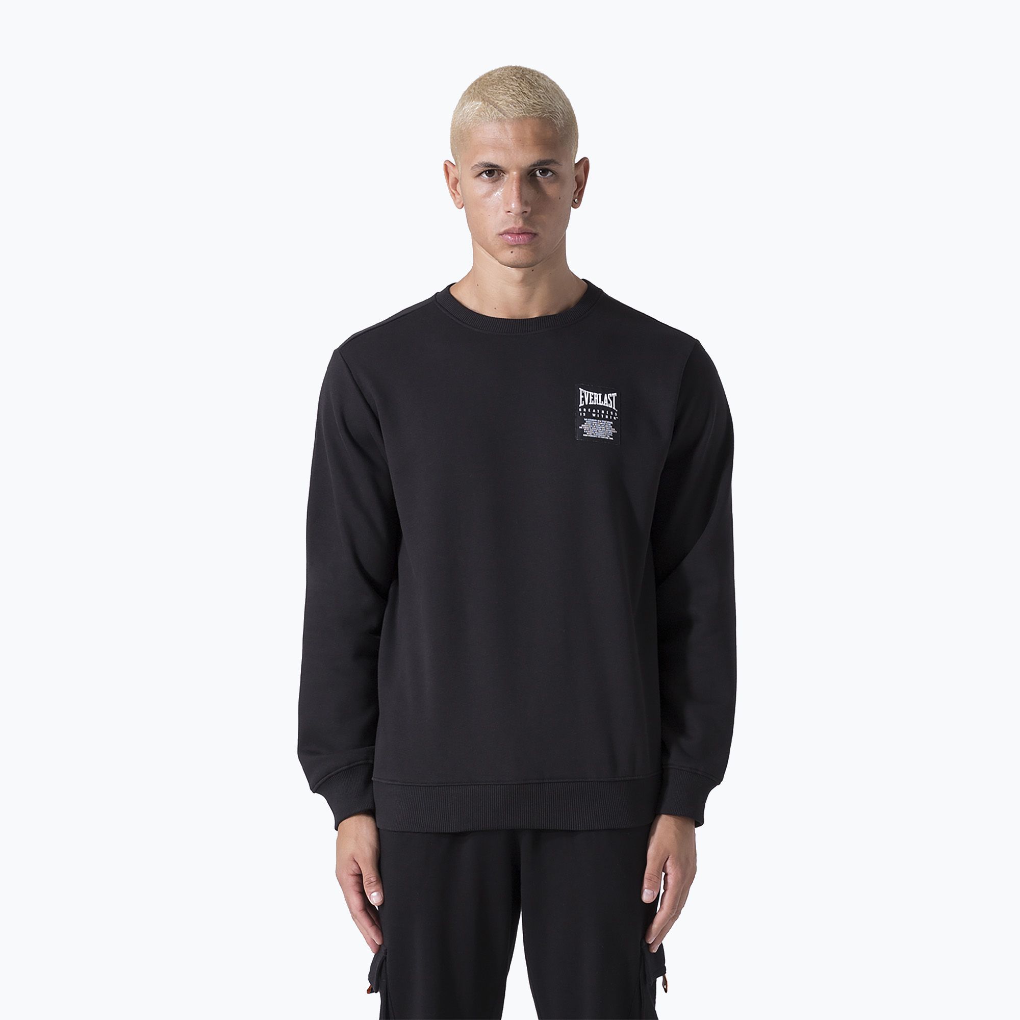 Bluza męska Everlast Neutrals Crewneck black 