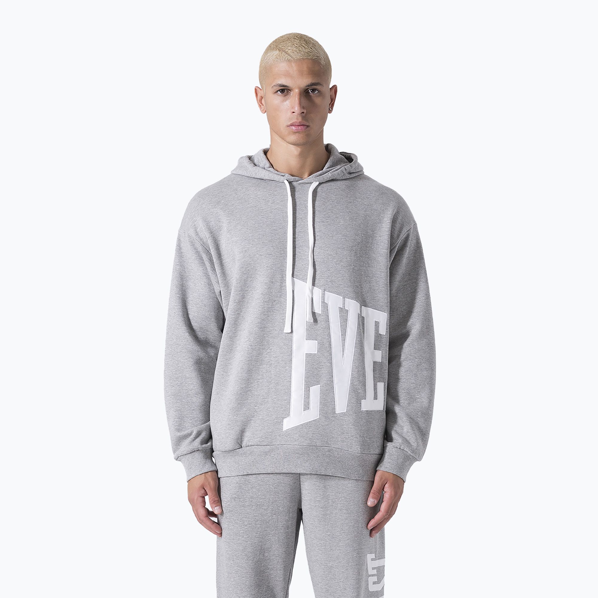 Bluza męska Everlast Exclusive Hoodie Logo grey/melange 