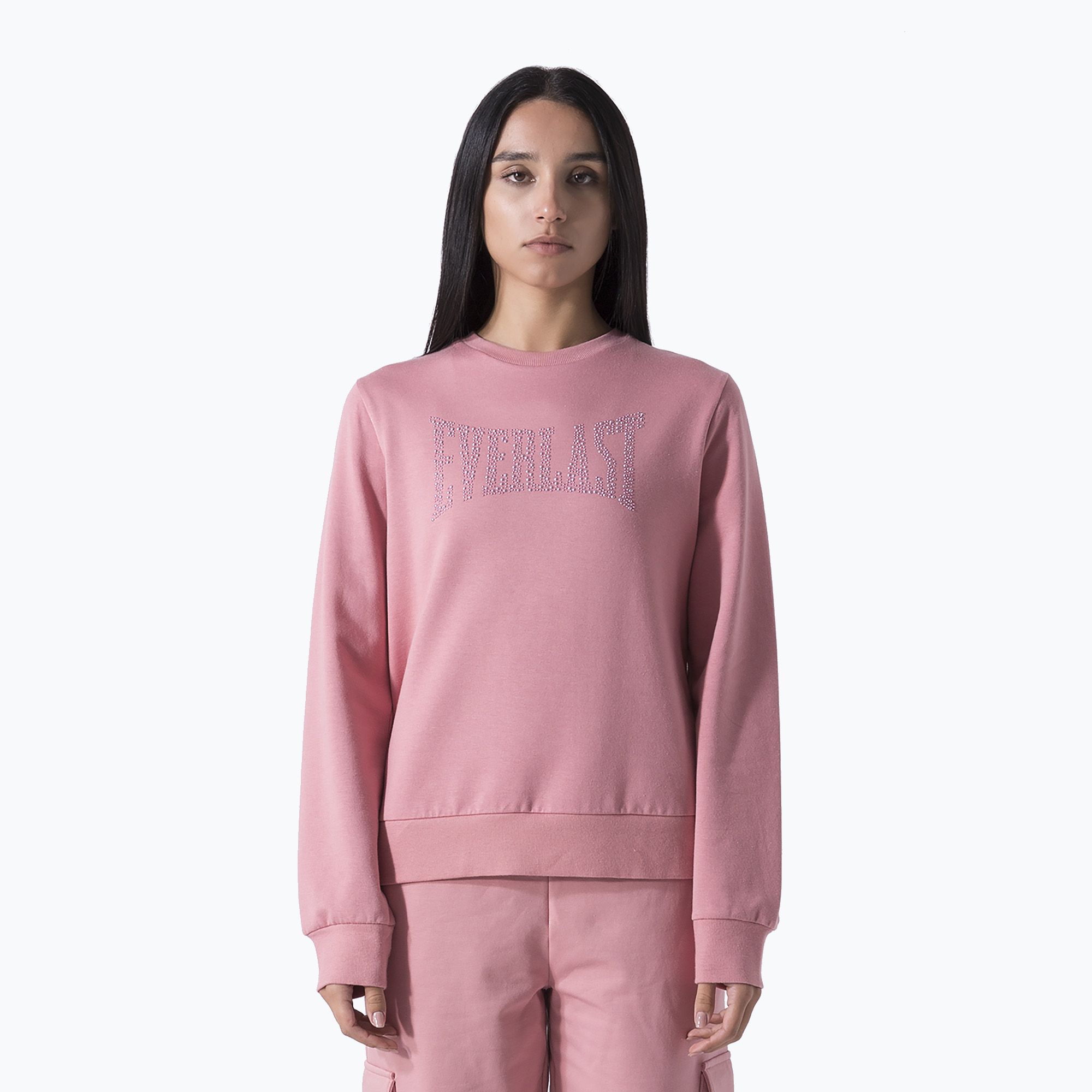 Bluza damska Everlast Leisure Crewneck mauve 