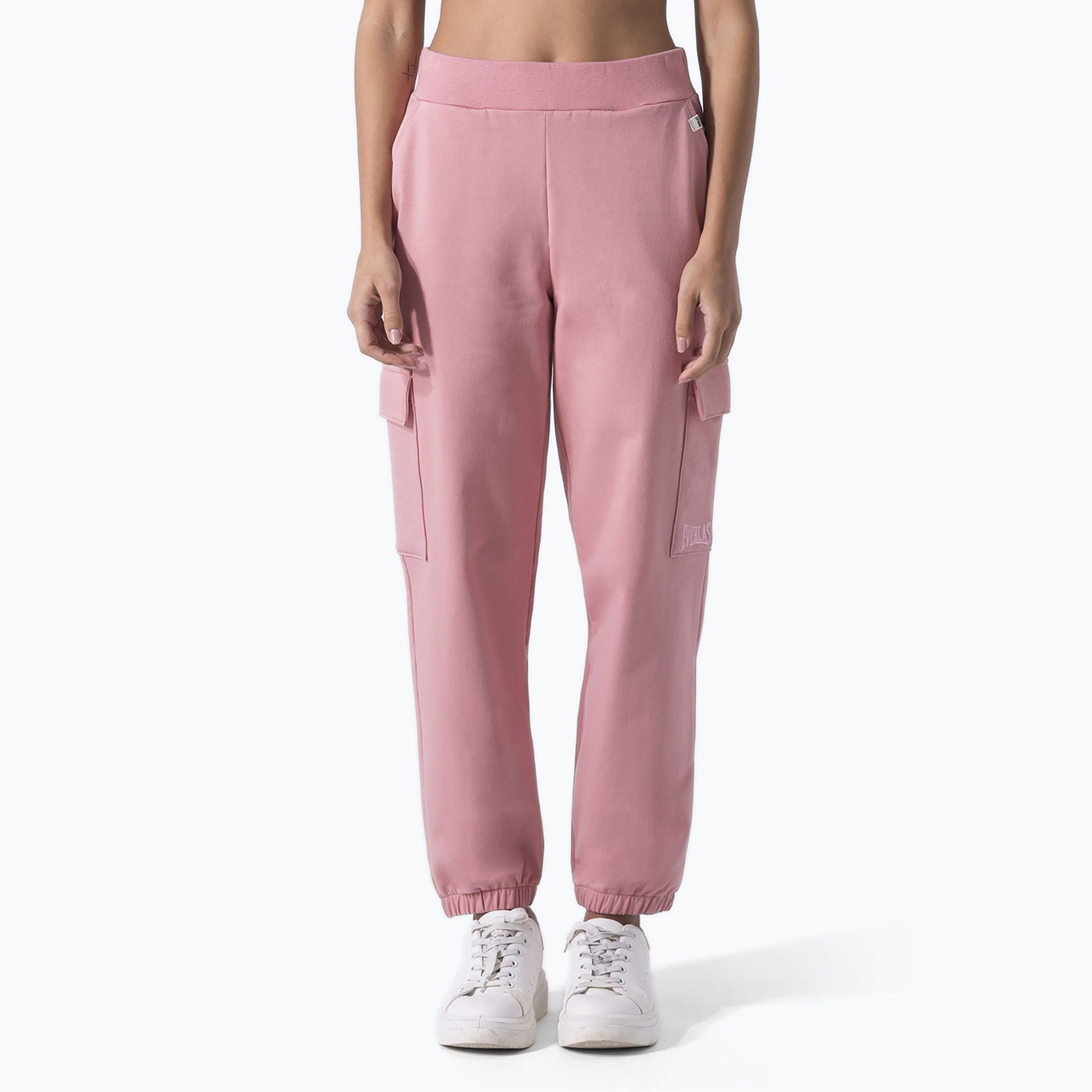 Spodnie treningowe damskie Everlast Leisure Cargo mauve 
