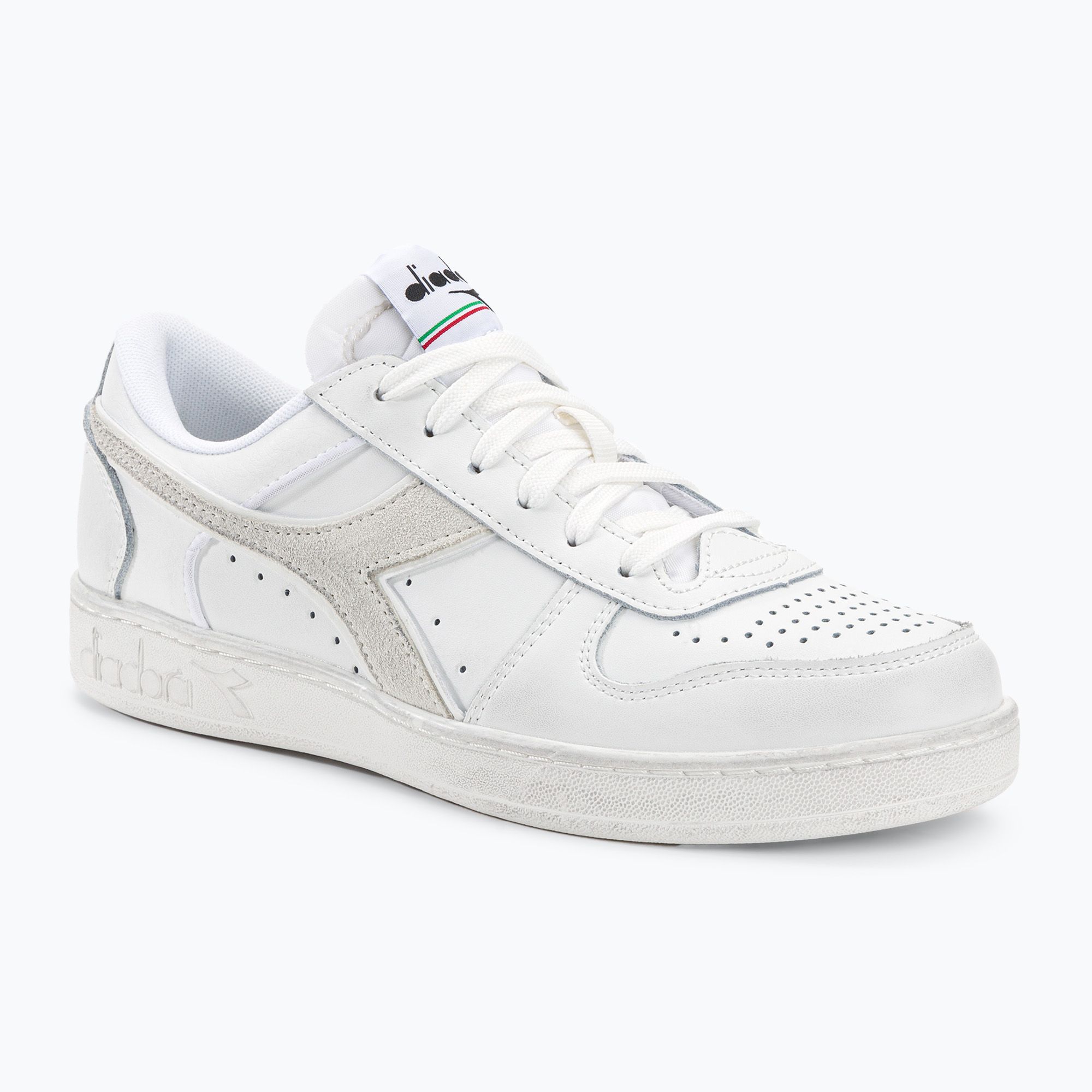 Buty Diadora Magic Basket Low Icona Leather white/white 