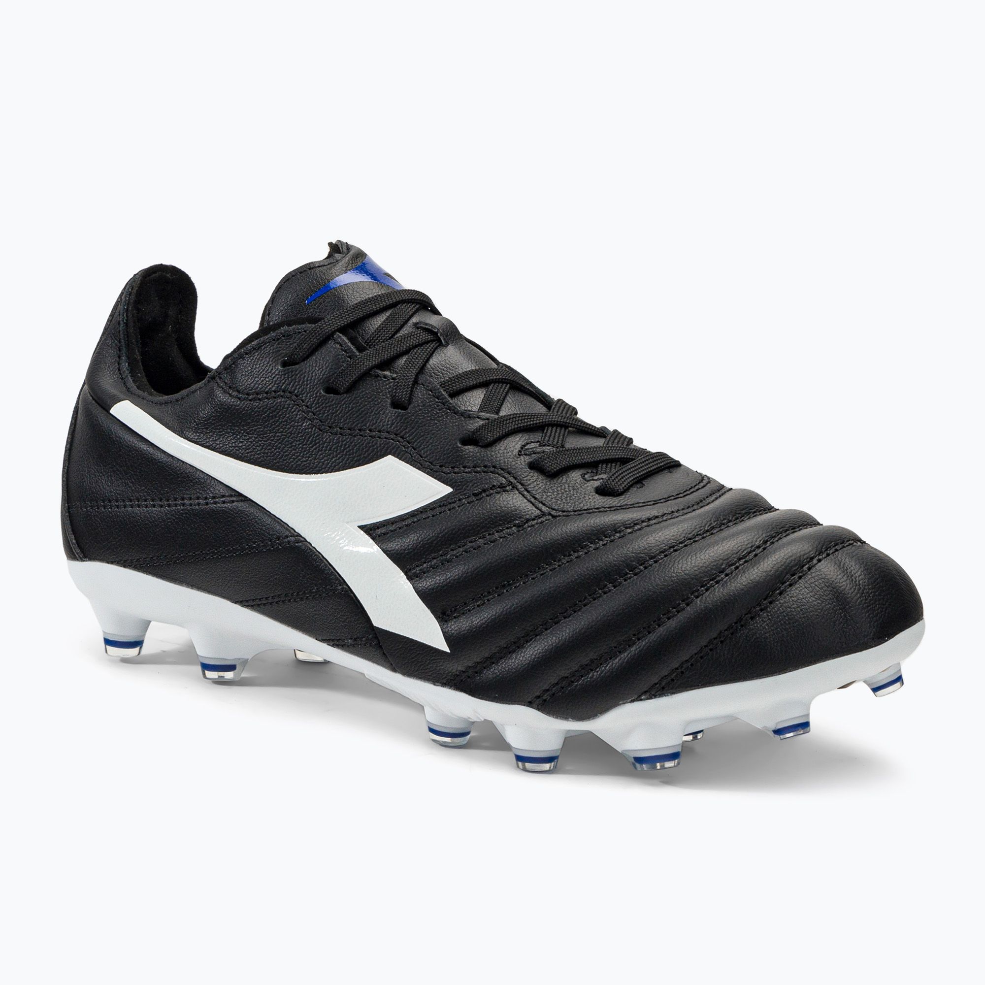 Buty piłkarskie męskie Diadora Brasil Elite 2 LT LP12 czarno-białe DD-101.179061-D0214-40 
