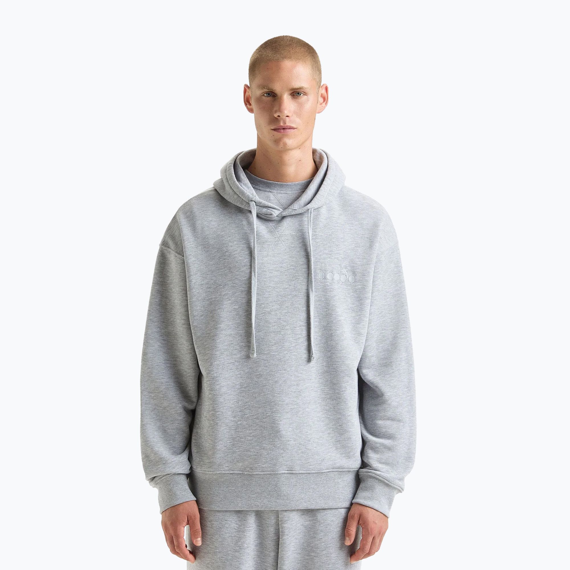 Bluza Diadora Hoodie Athletic Logo high rise melange 
