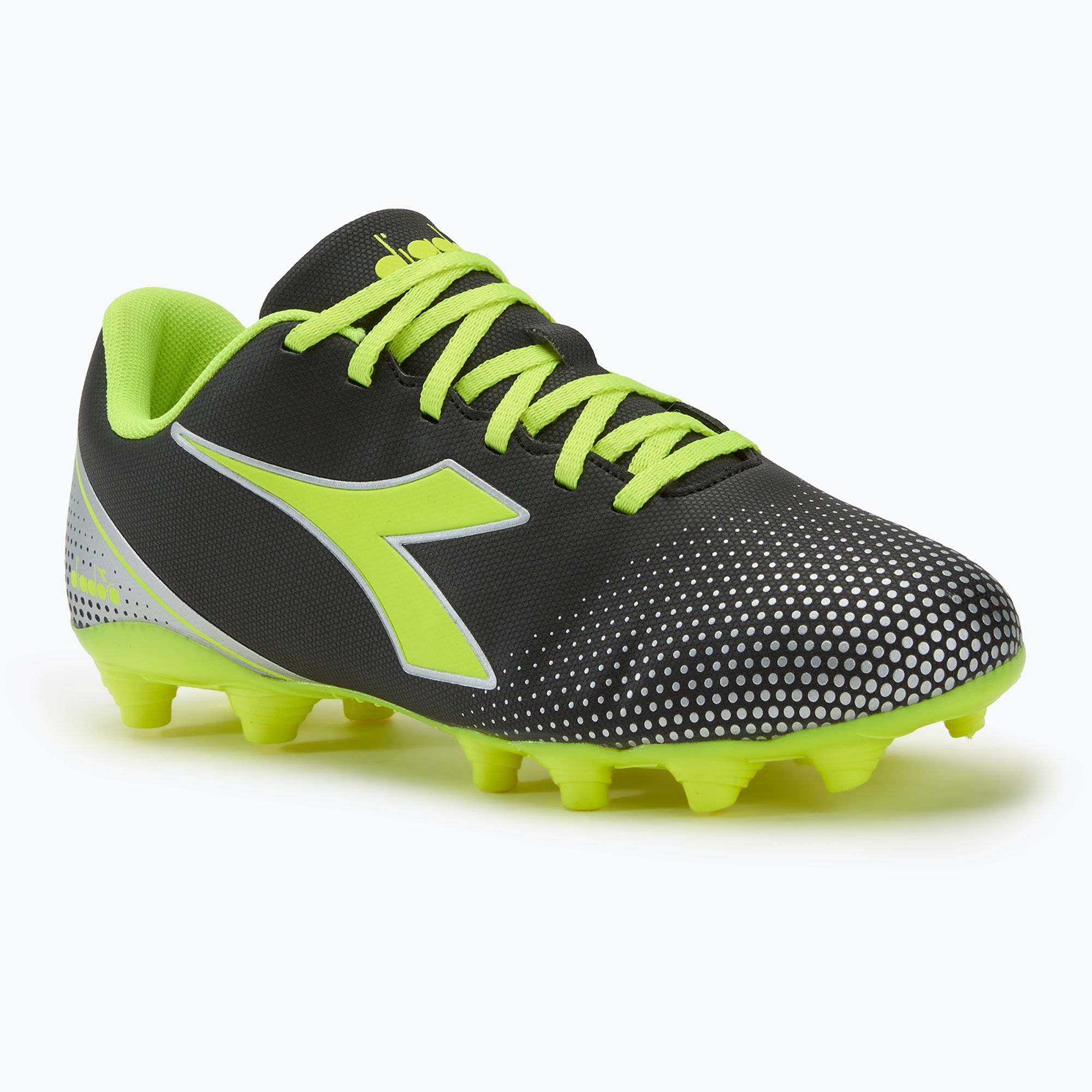 Buty piłkarskie męskie Diadora Pichichi 7 MG14 black/yellow fl dd/silver dd 