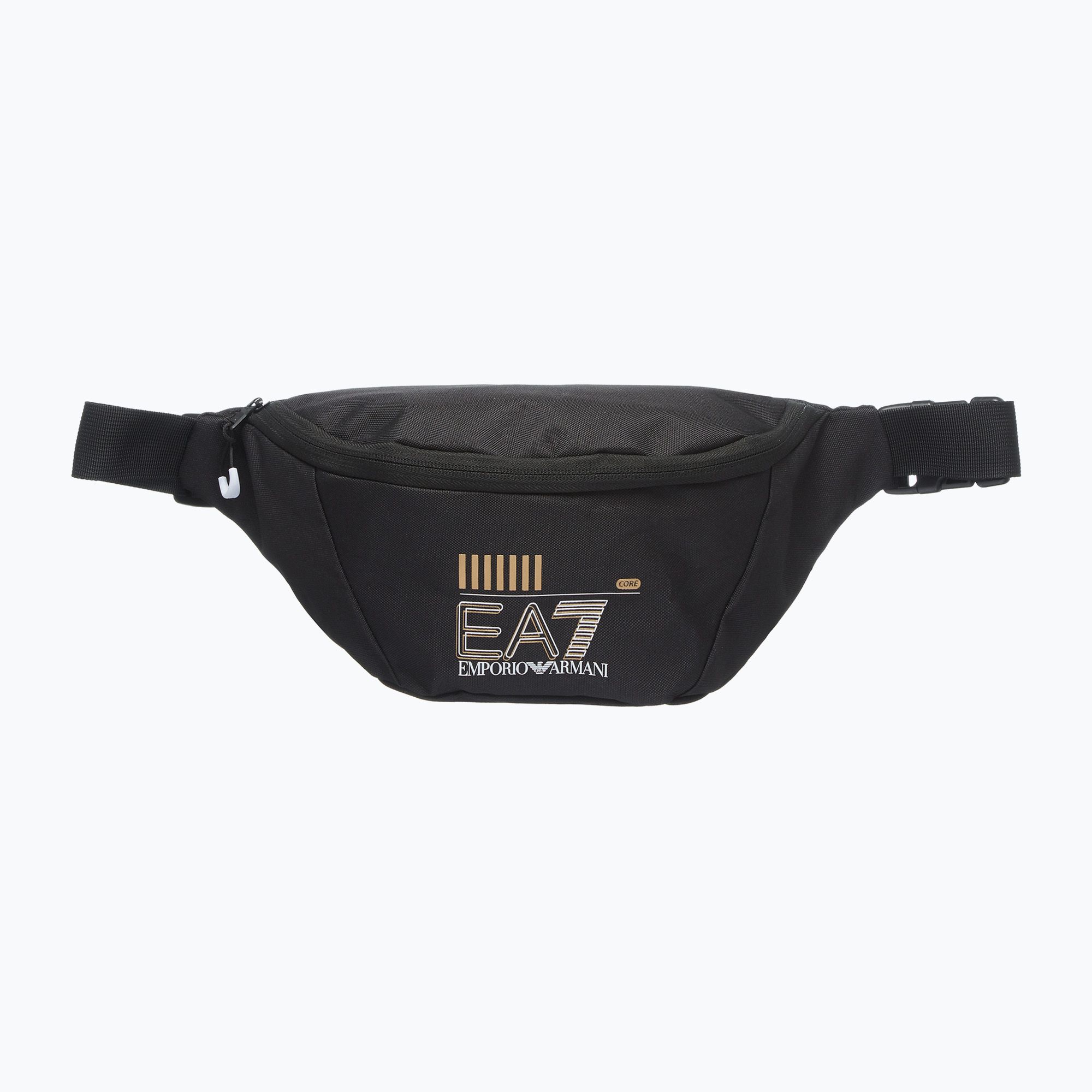 Saszetka nerka EA7 Emporio Armani Train Core 2,5 l black/gold logo 