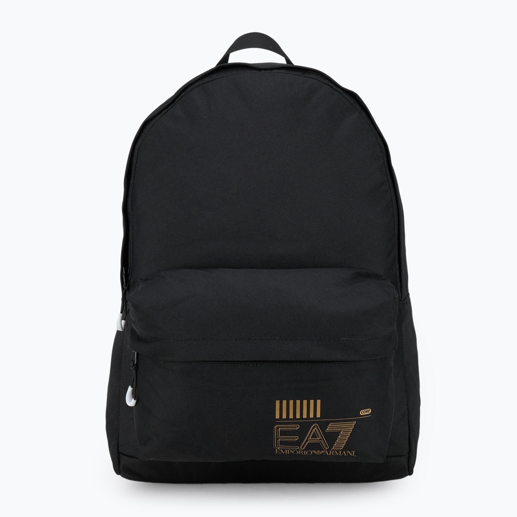 Plecak miejski EA7 Emporio Armani Train Core 20 l black/gold logo 