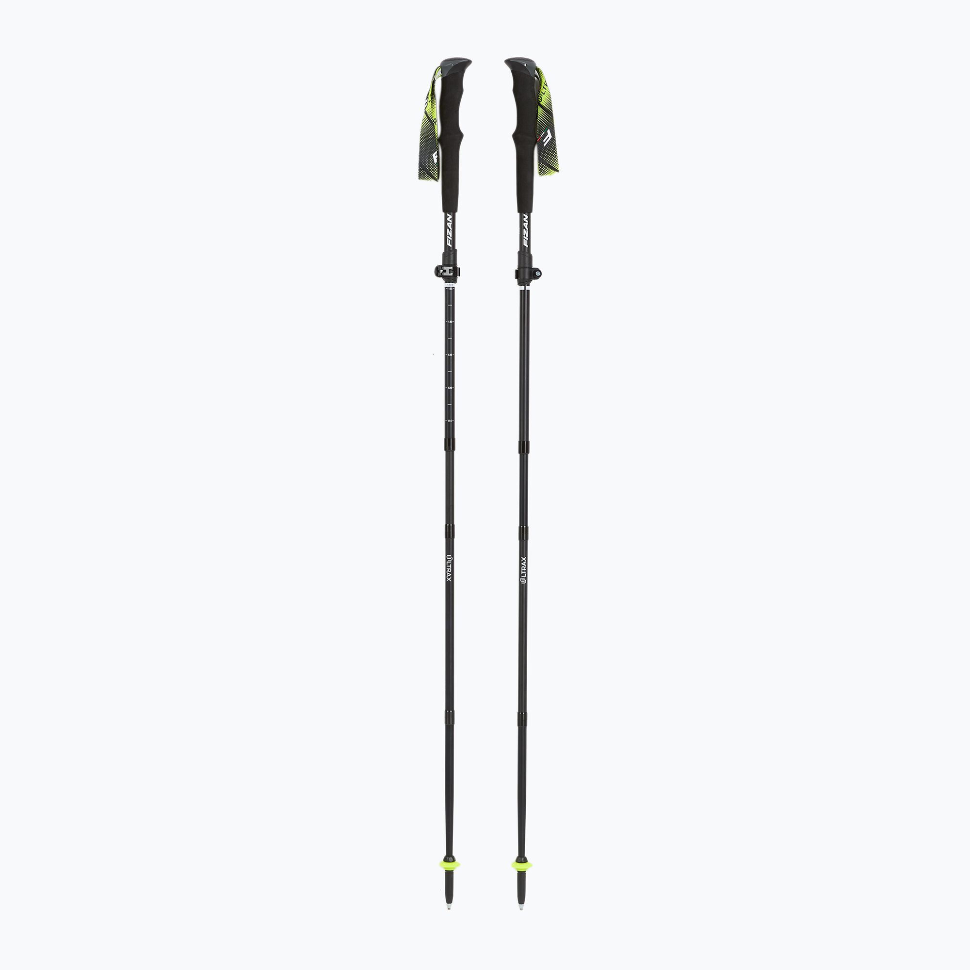 Kije nordic walking Fizan Ultrax Alu yellow 