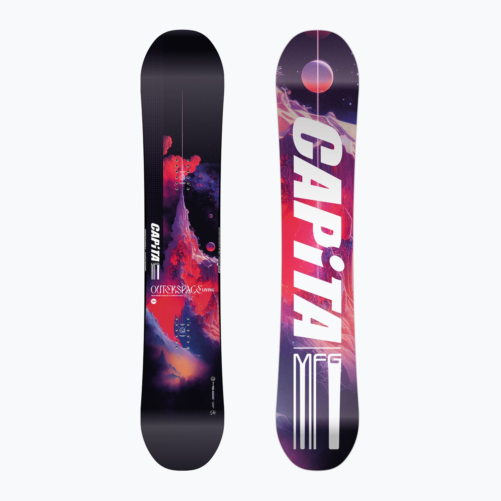 CAPiTA Outdoor Living 154×UNON ULTRA M Deska snowboardowa męska CAPiTA Outerspace Living '25 154 cm
