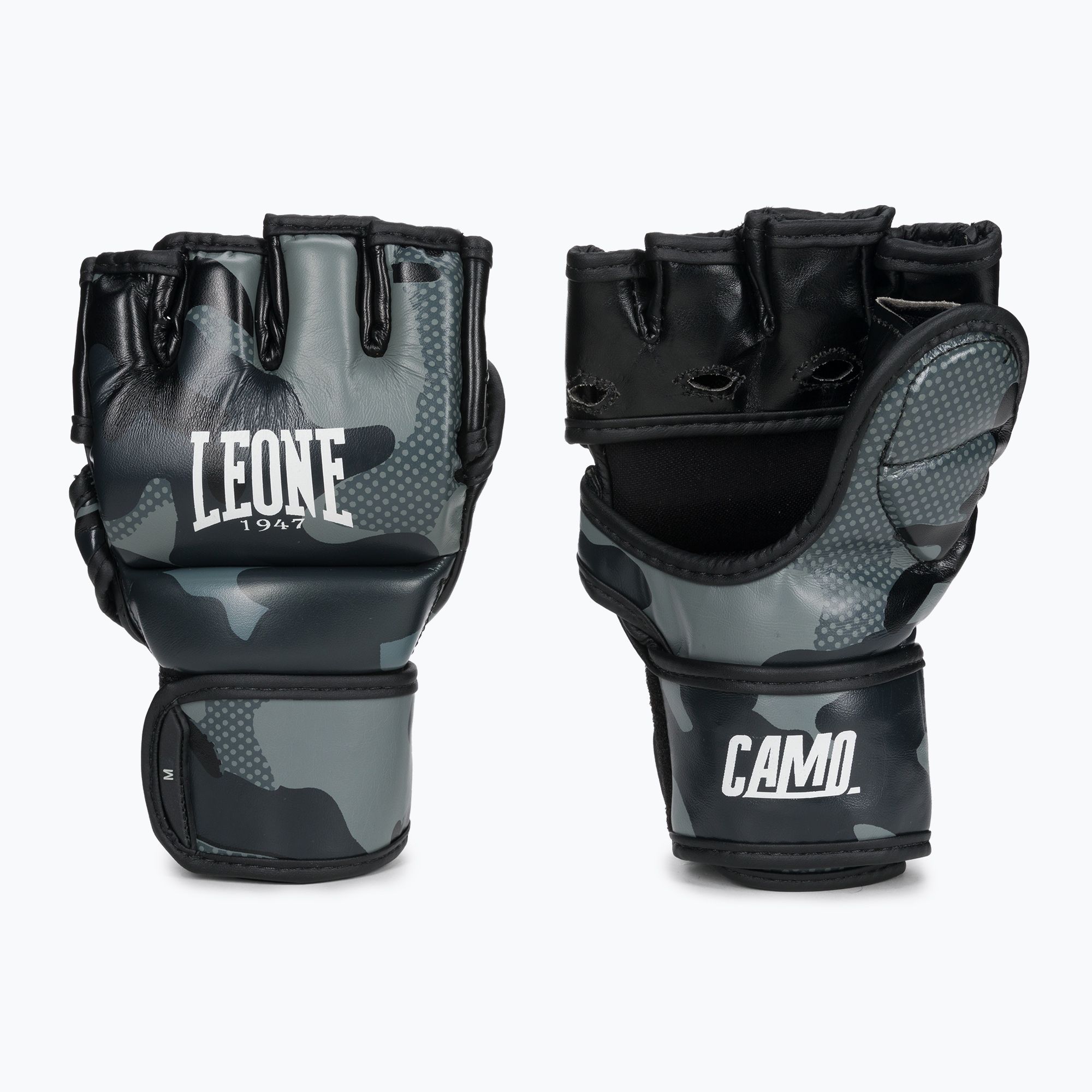 Rękawice grapplingowe LEONE 1947 Camouflage MMA grey 