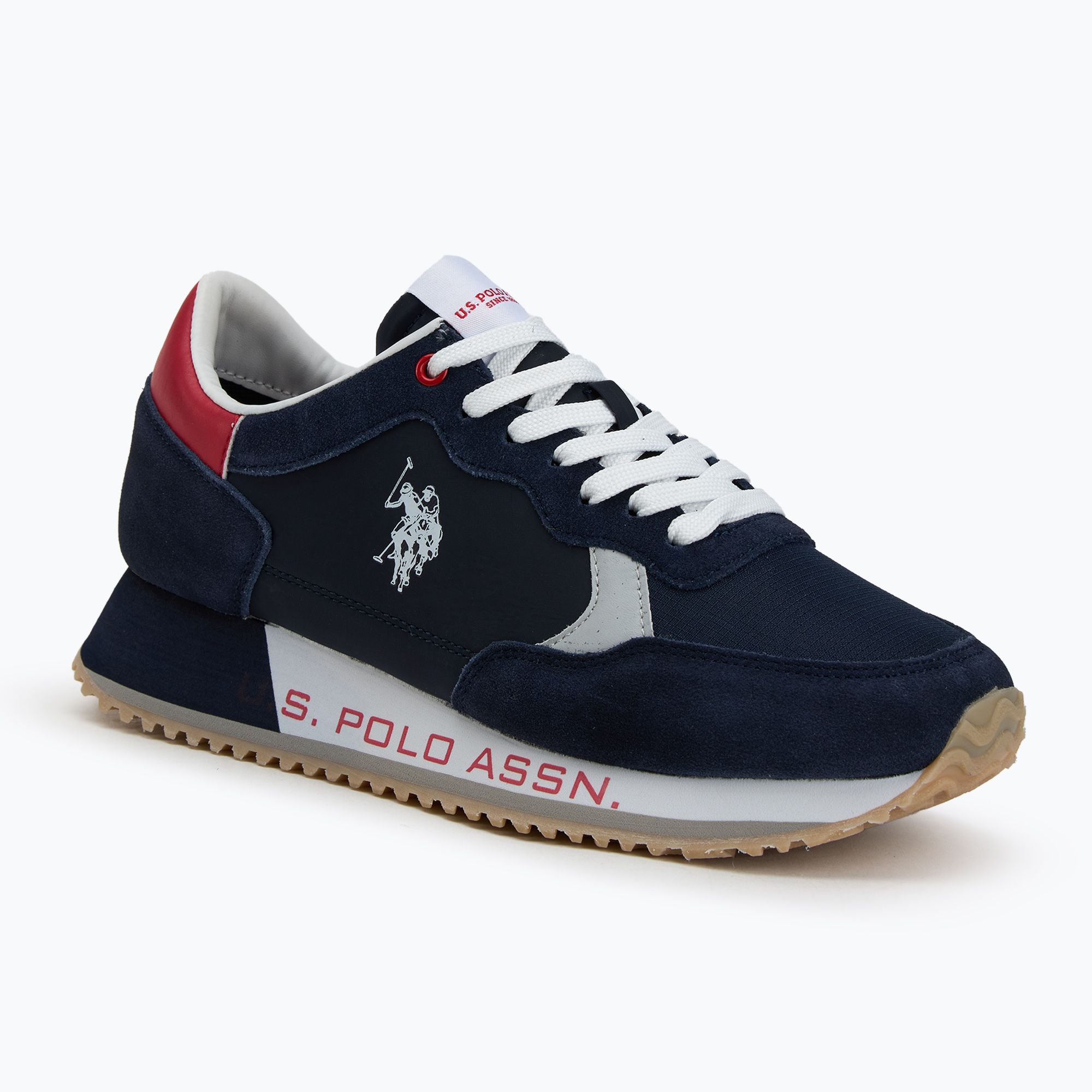 Buty męskie U.S. Polo Assn. CLEEF006B navy/red 
