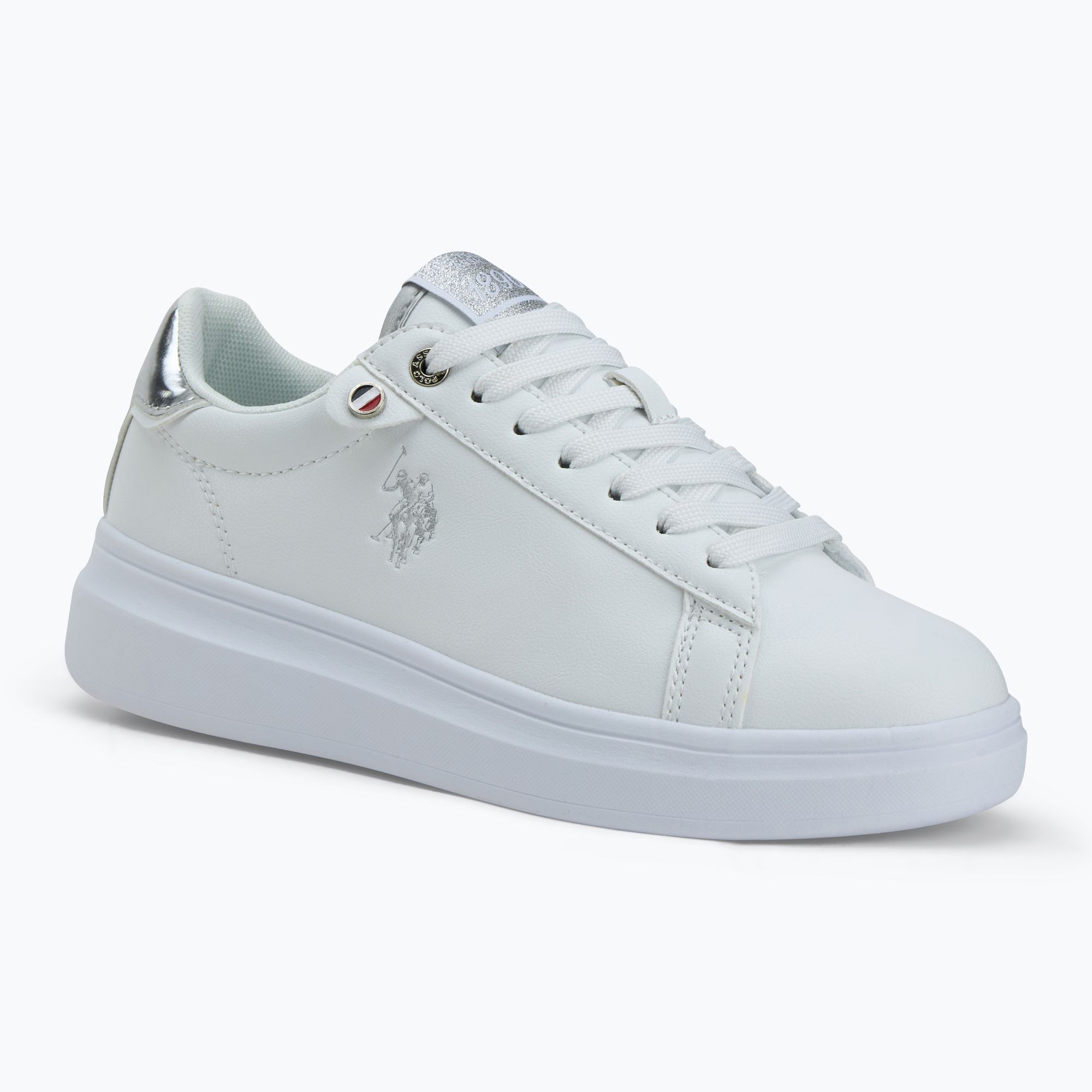 Buty damskie U.S. Polo Assn. CODY011 white/silver 