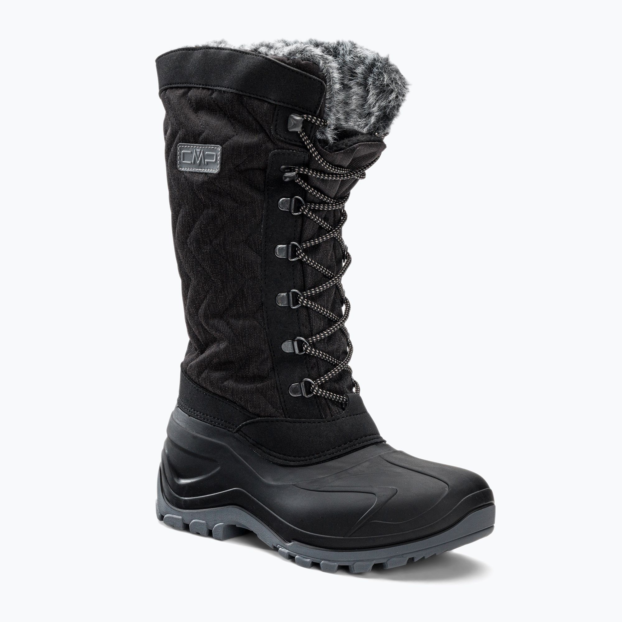 Śniegowce damskie CMP Nietos Snowboots nero melange 