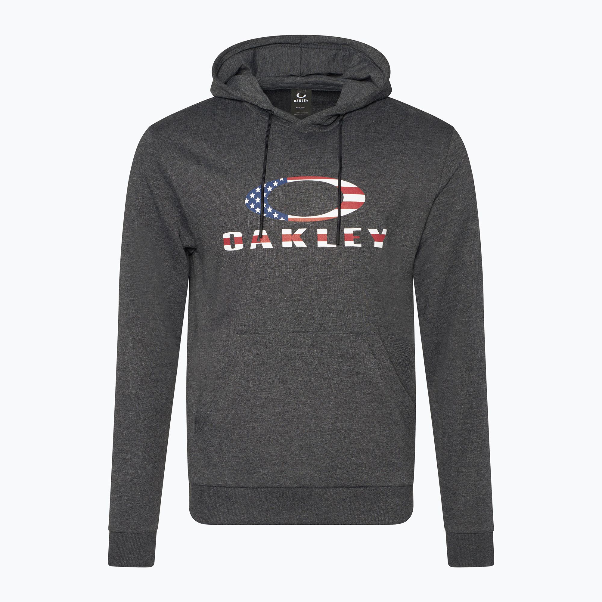 Bluza męska Oakley Bark Fleece Hoodie dark grey heather 