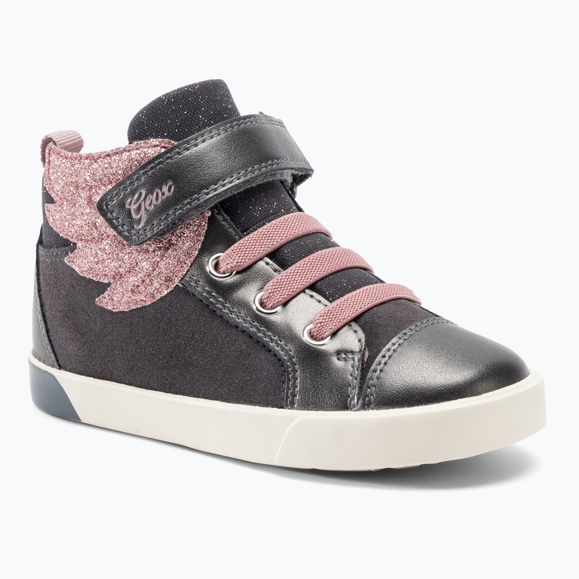 Buty dziecięce Geox Kilwi dark grey/rose 