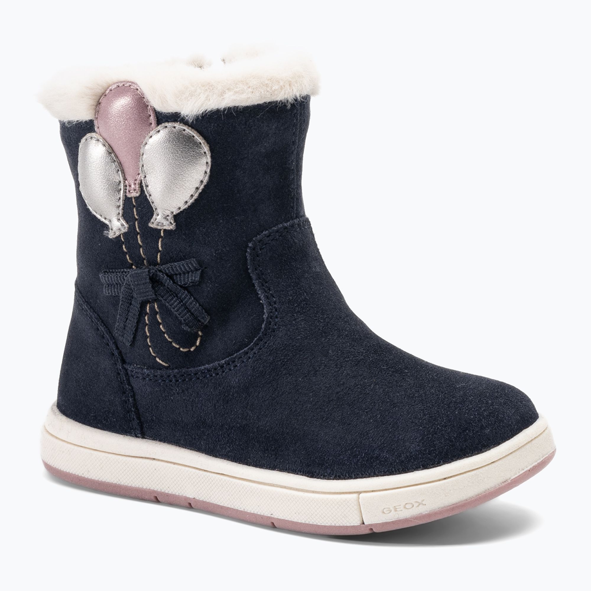 Buty dziecięce Geox Trottola navy/pink 