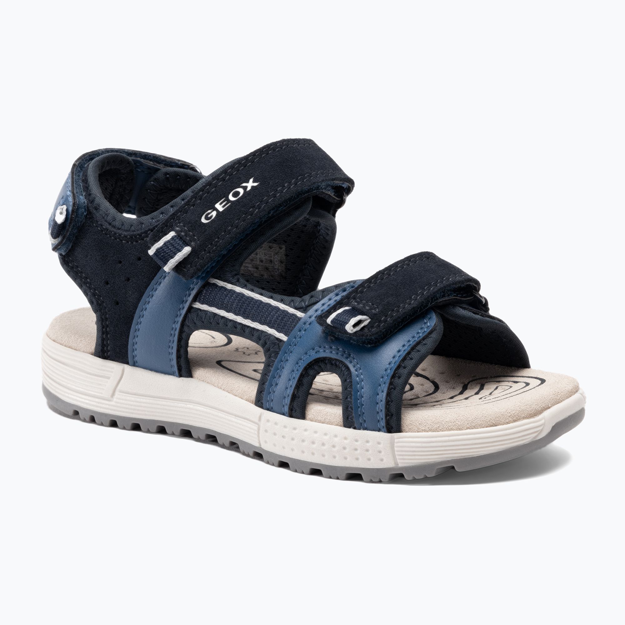 Sandały juniorskie Geox Alben navy/dark blue 