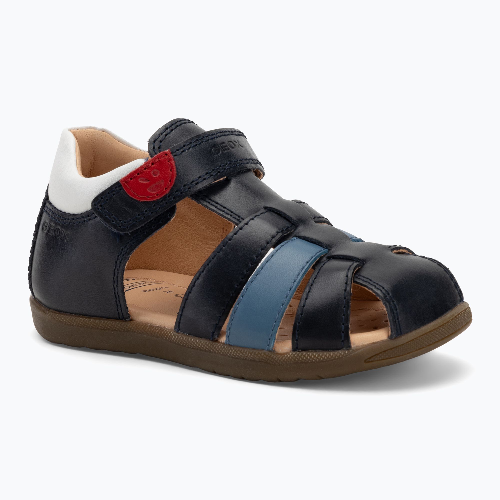 Sandały dziecięce Geox Macchia navy/light blue 
