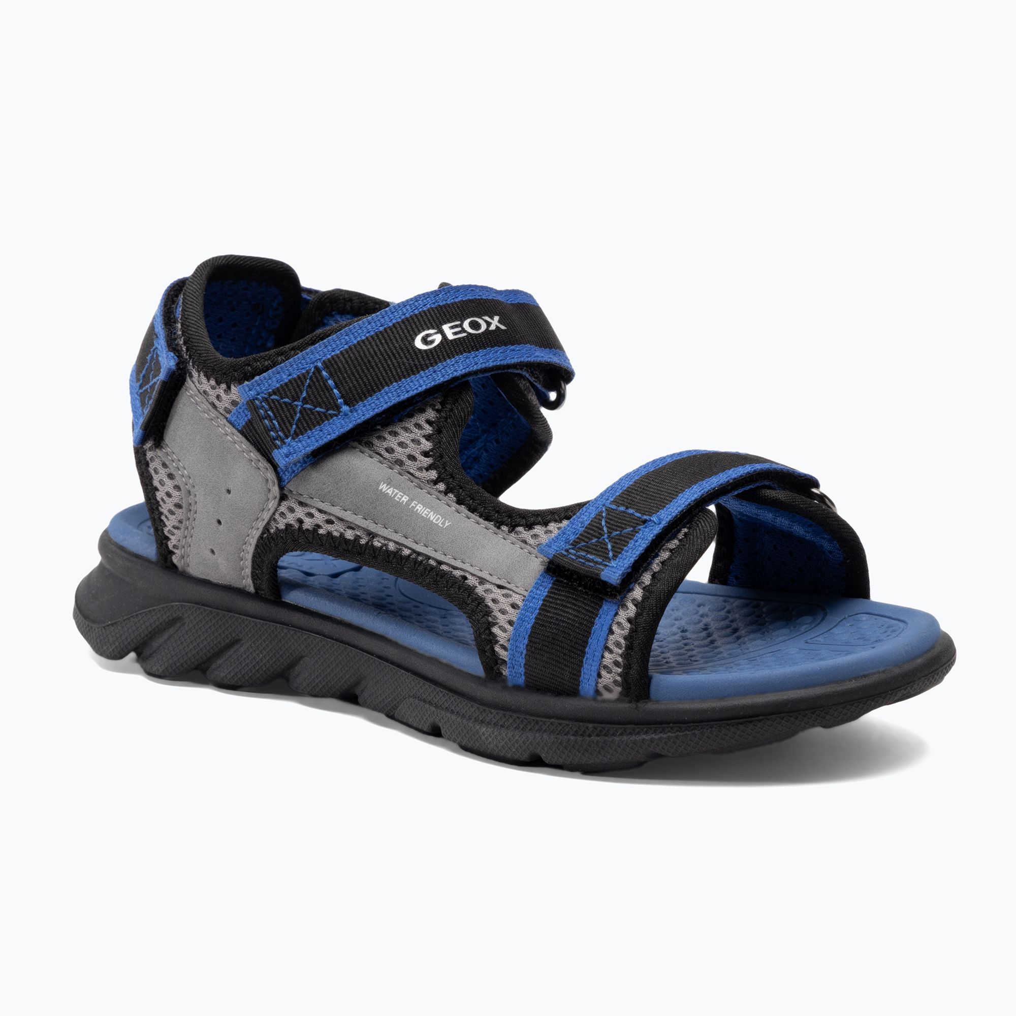 Sandały juniorskie Geox Airadyum grey/royal 