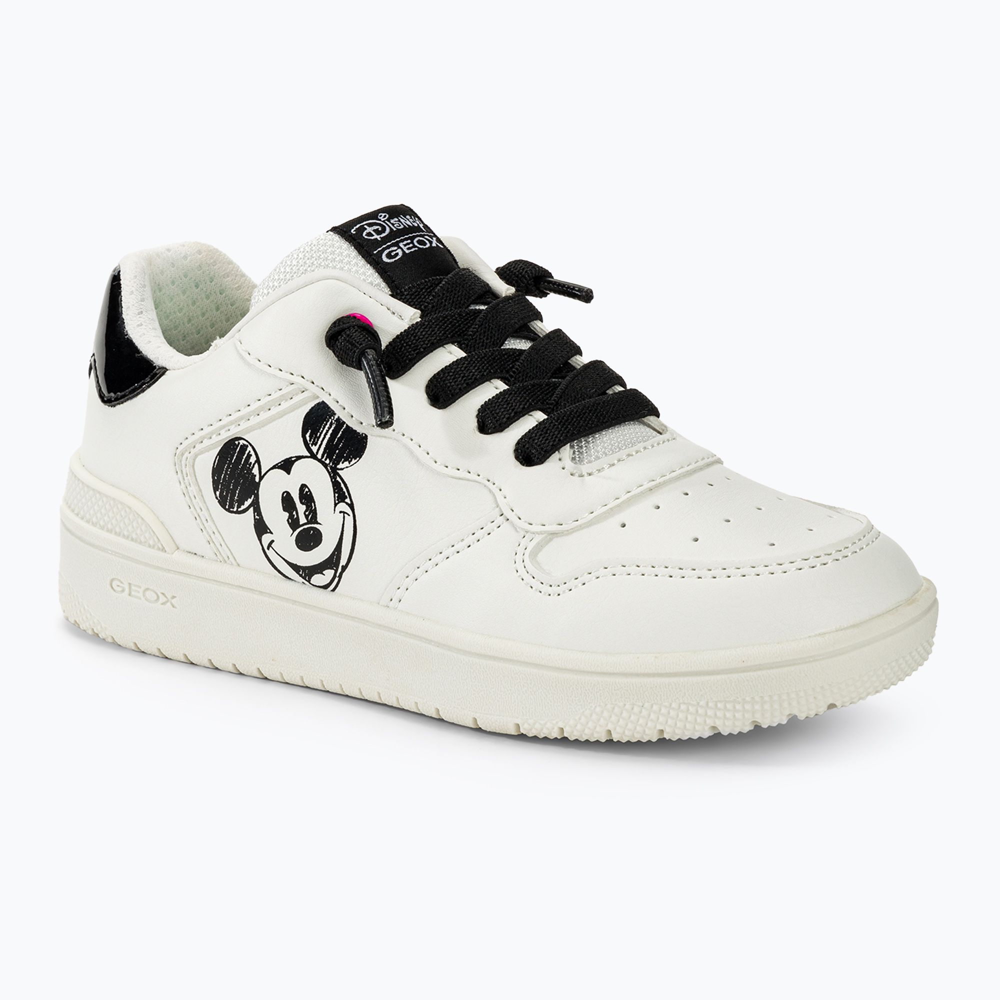 Buty juniorskie Geox Washiba white/black 