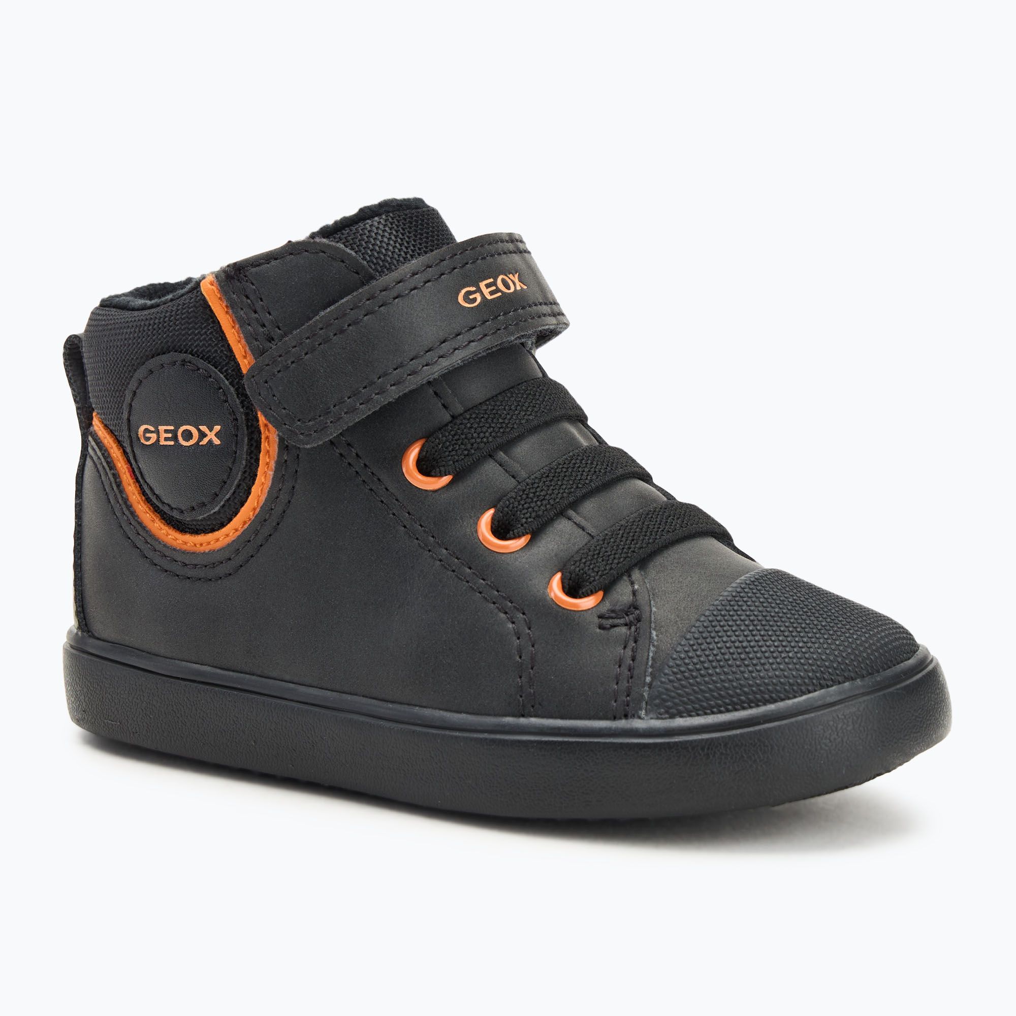 Buty dziecięce Geox Gisli black/dark orange 