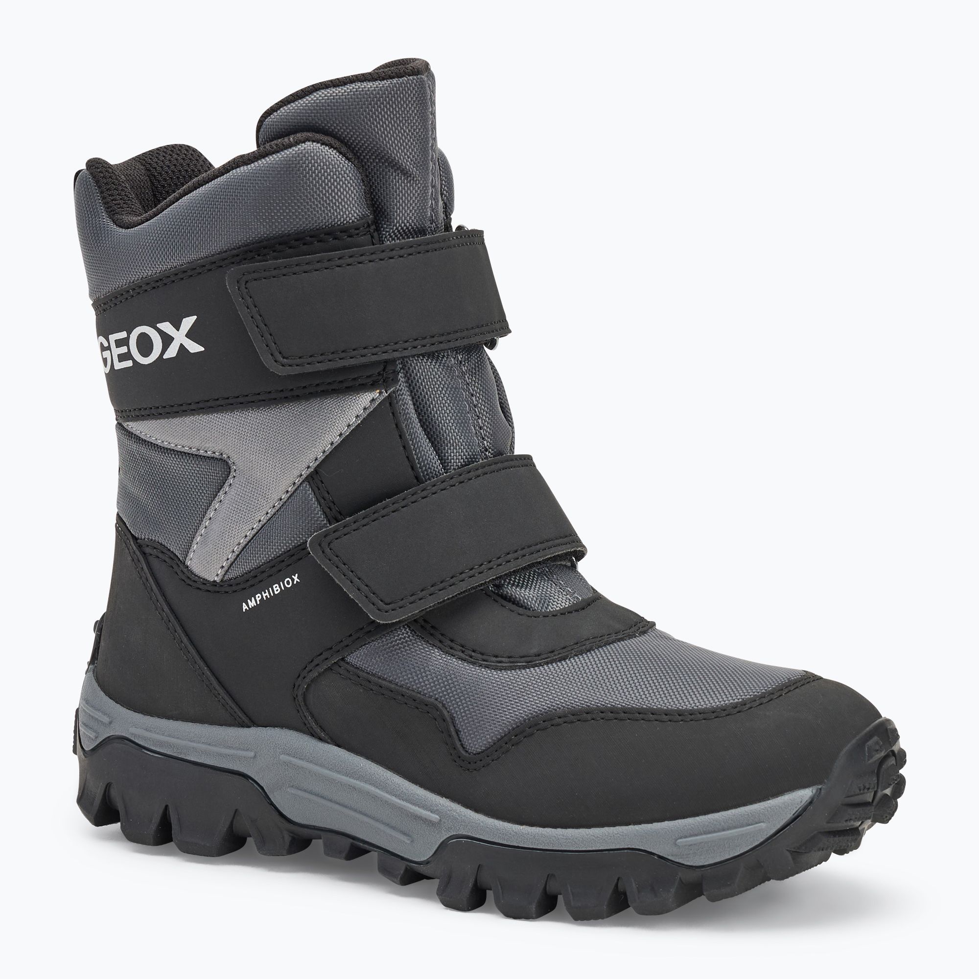 Śniegowce dziecięce Geox Himalaya anthracite/black 
