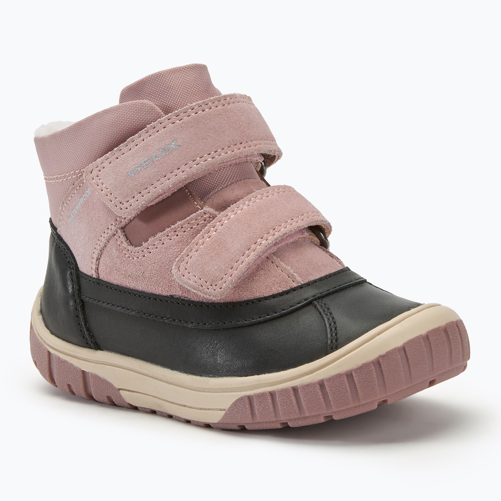 Śniegowce dziecięce Geox Omar black/pink 