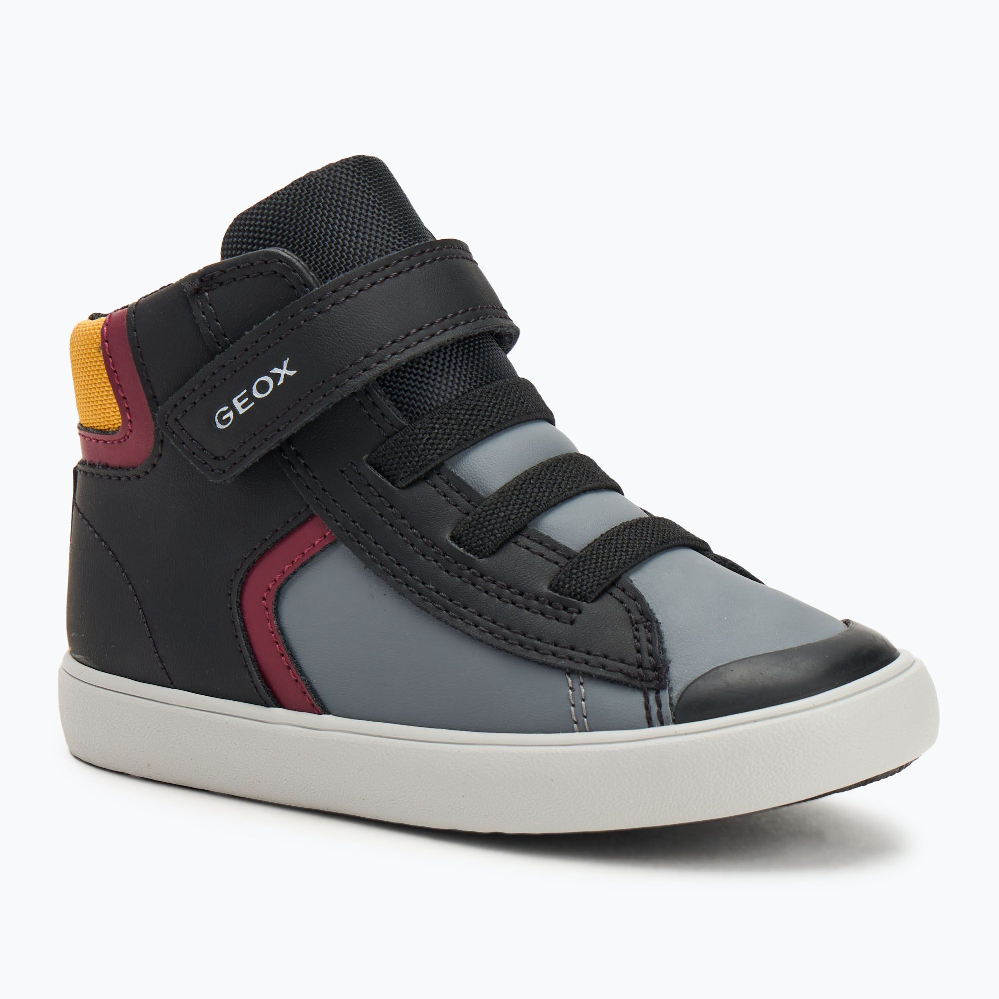 Buty dziecięce Geox Gisli black/burgundy 