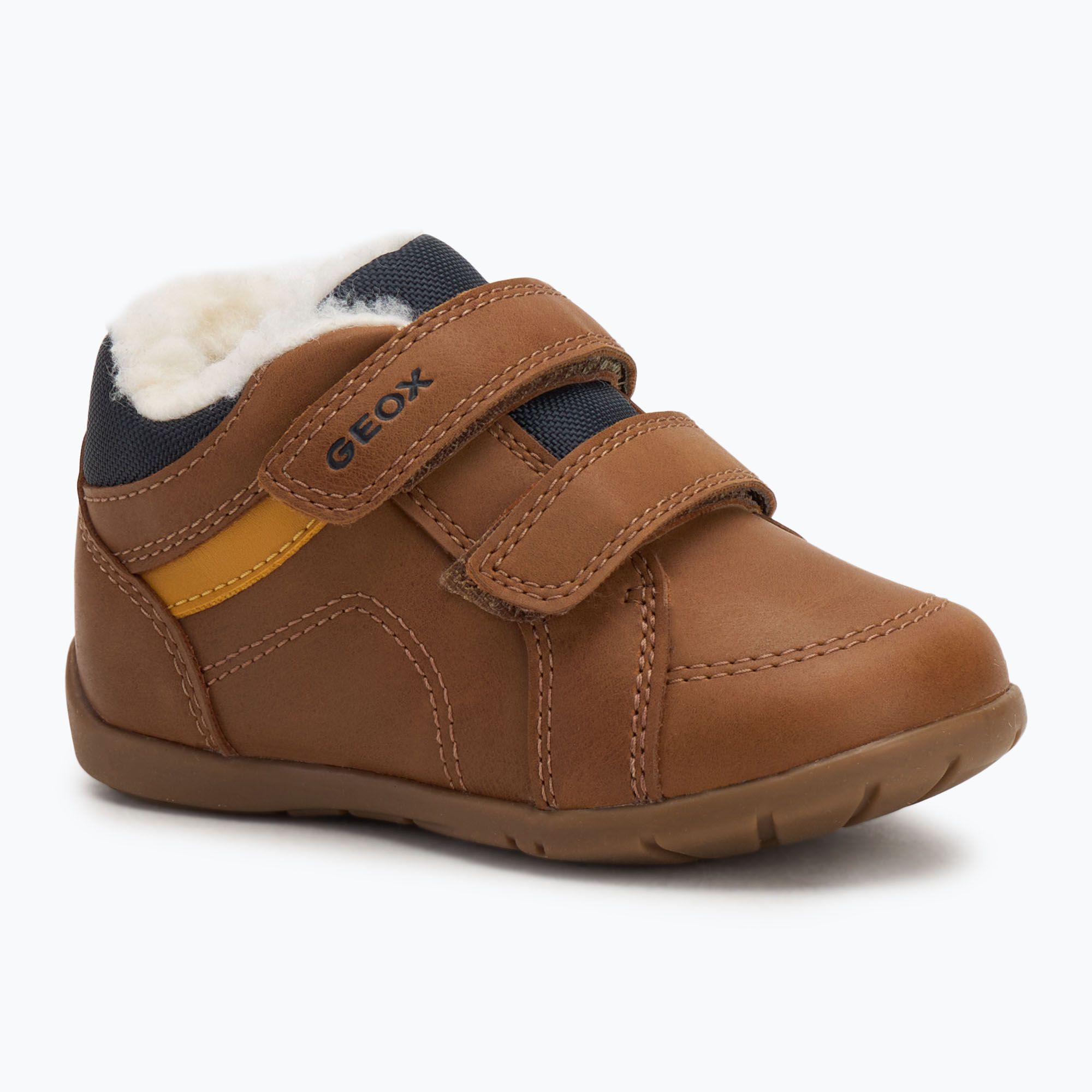 Buty dziecięce Geox Elthan tobbacco/dark yellow 