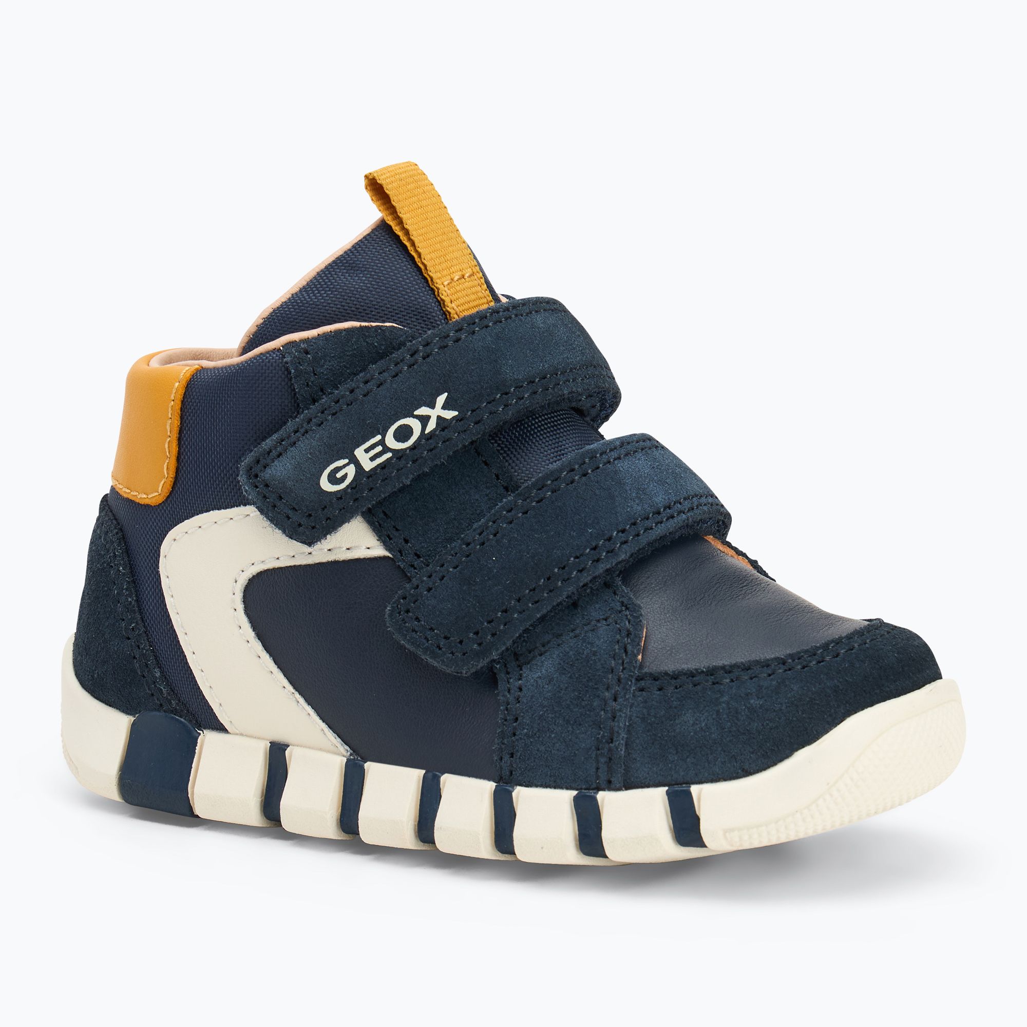 Buty dziecięce Geox Iupidoo navy/ochre 