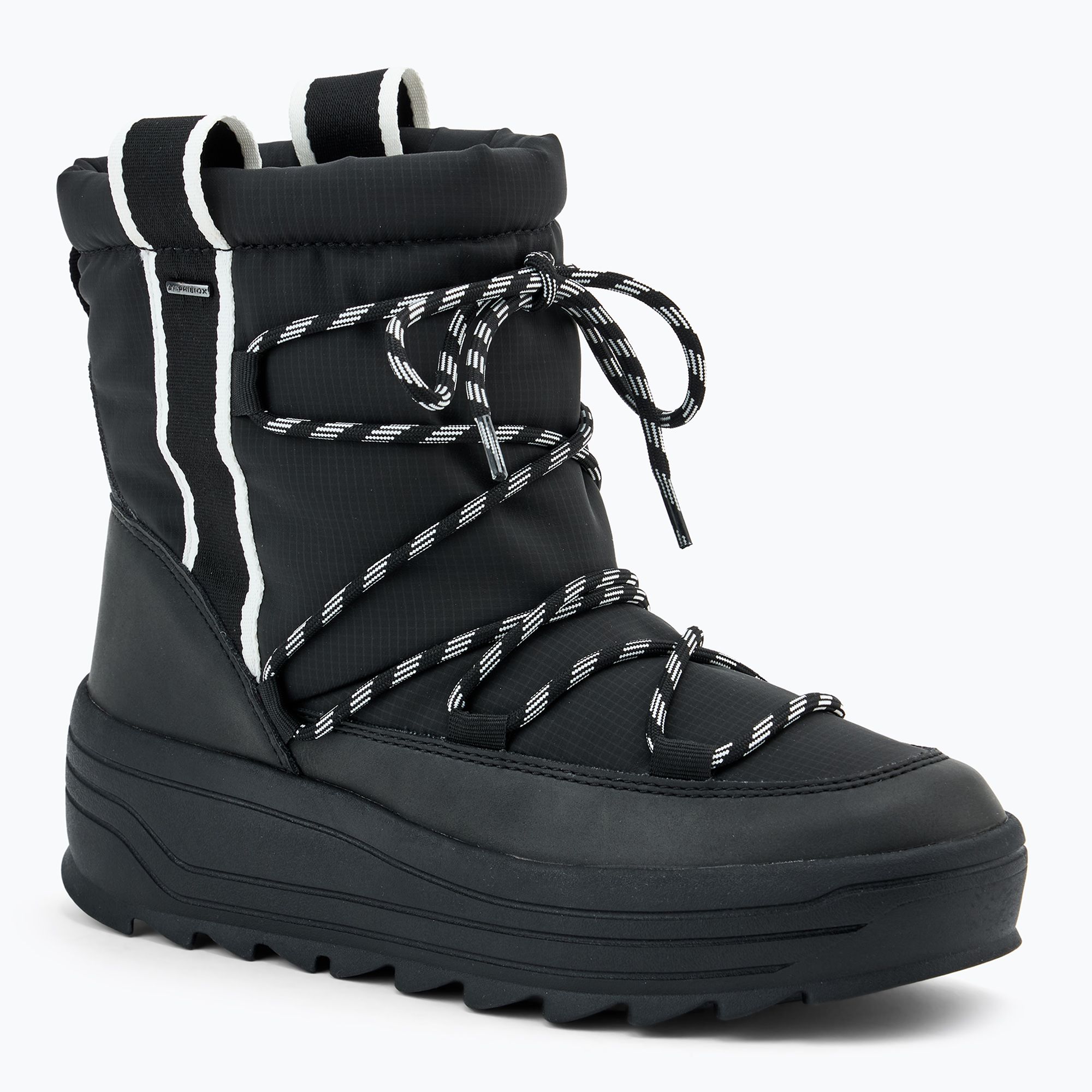 Śniegowce damskie Geox Milleiny ABX black 