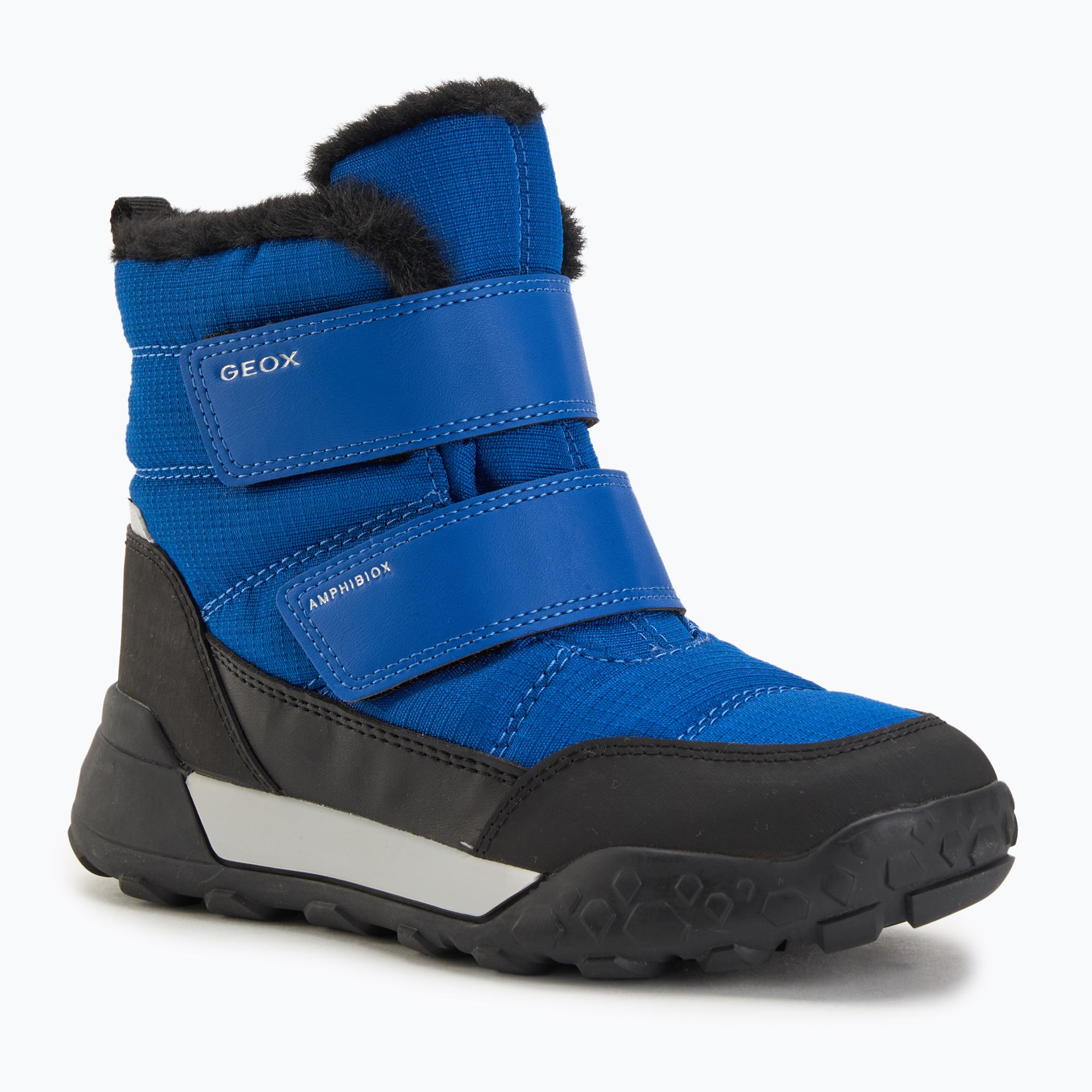 Śniegowce dziecięce Geox Trekkyup ABX royal/black 