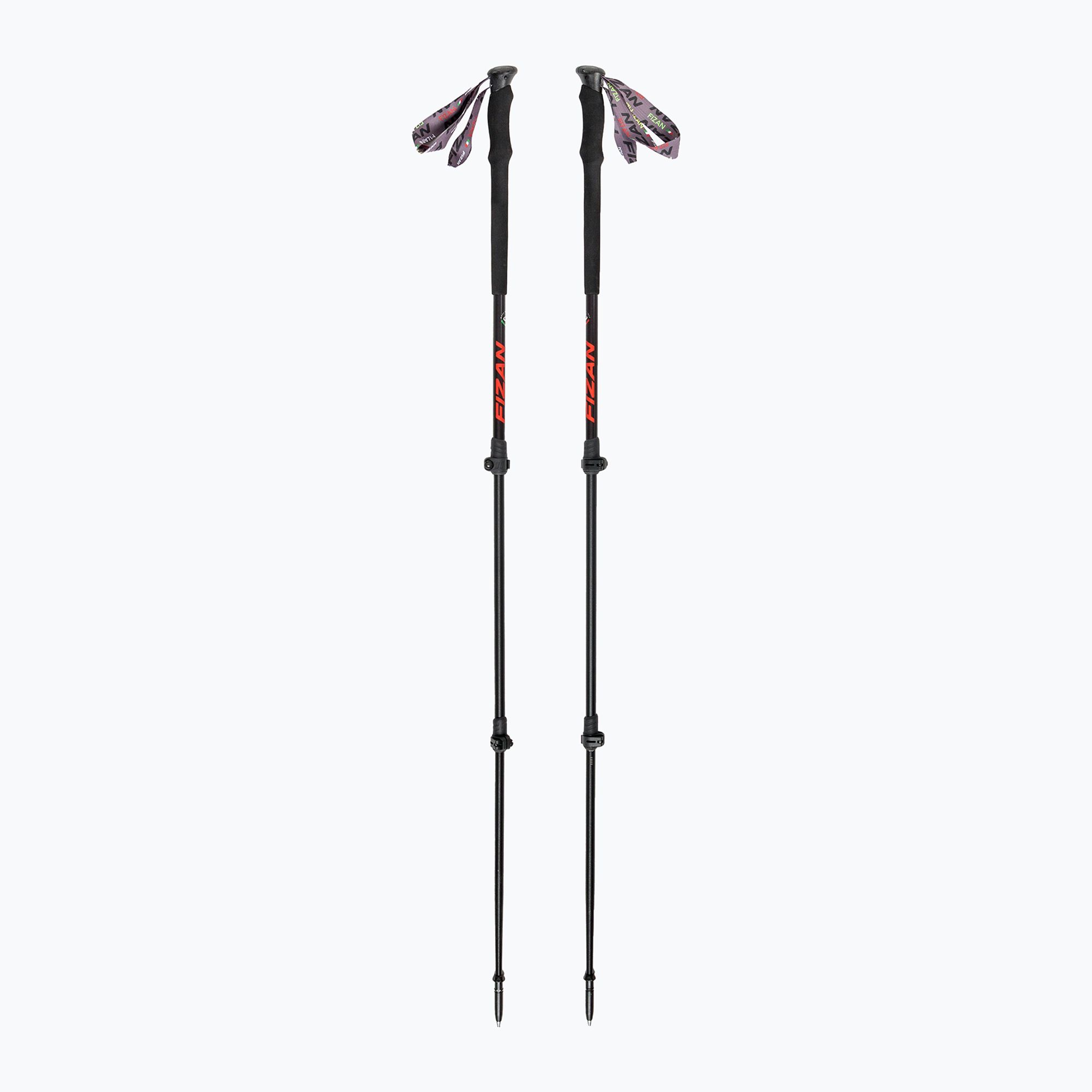 Kije trekkingowe Fizan Elbrus red 