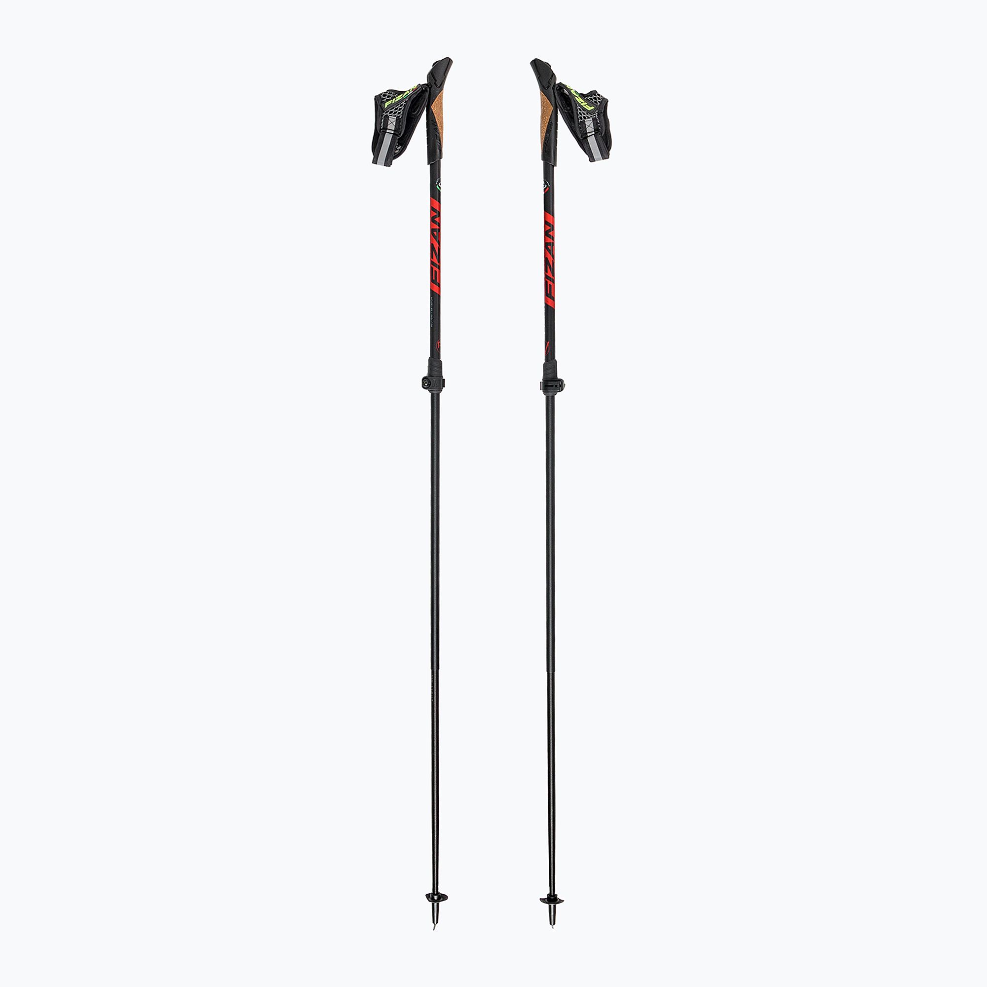 Kije nordic walking Fizan Revolution Pro + Bag red 