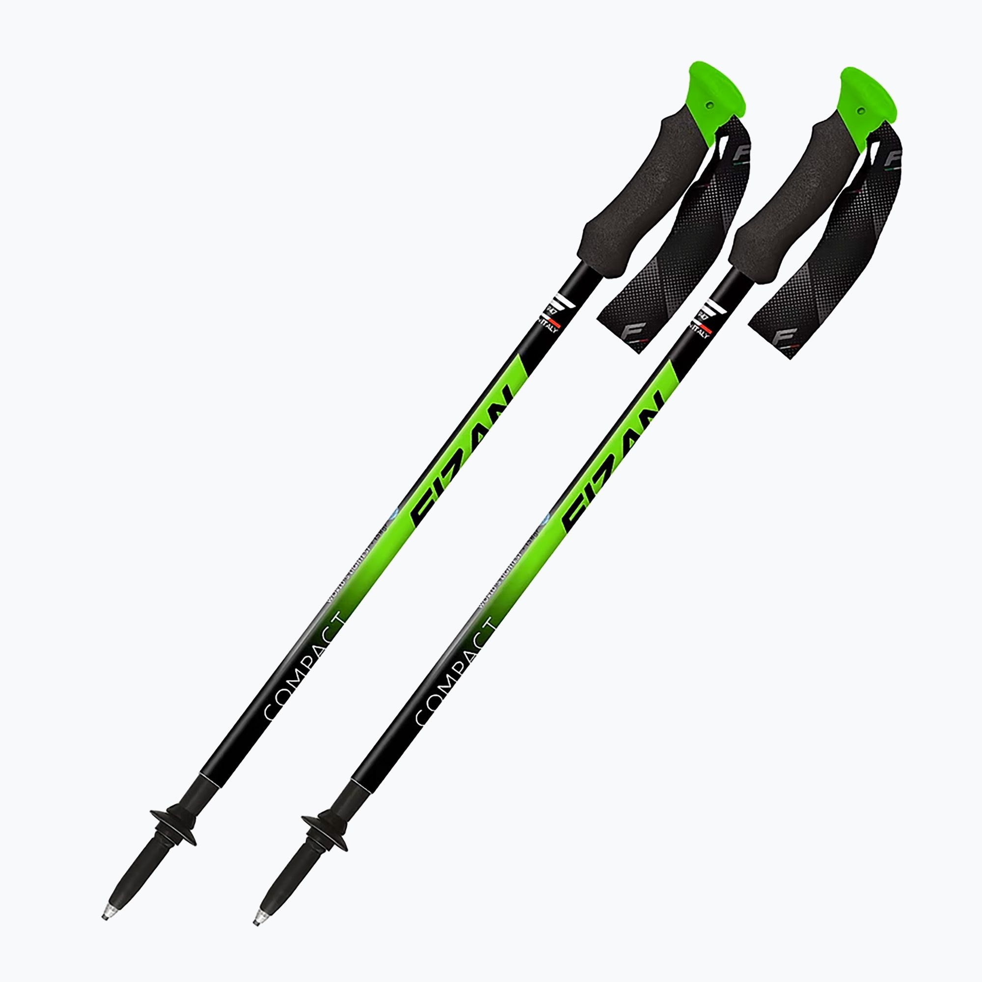 Kije trekkingowe Fizan Compact green 