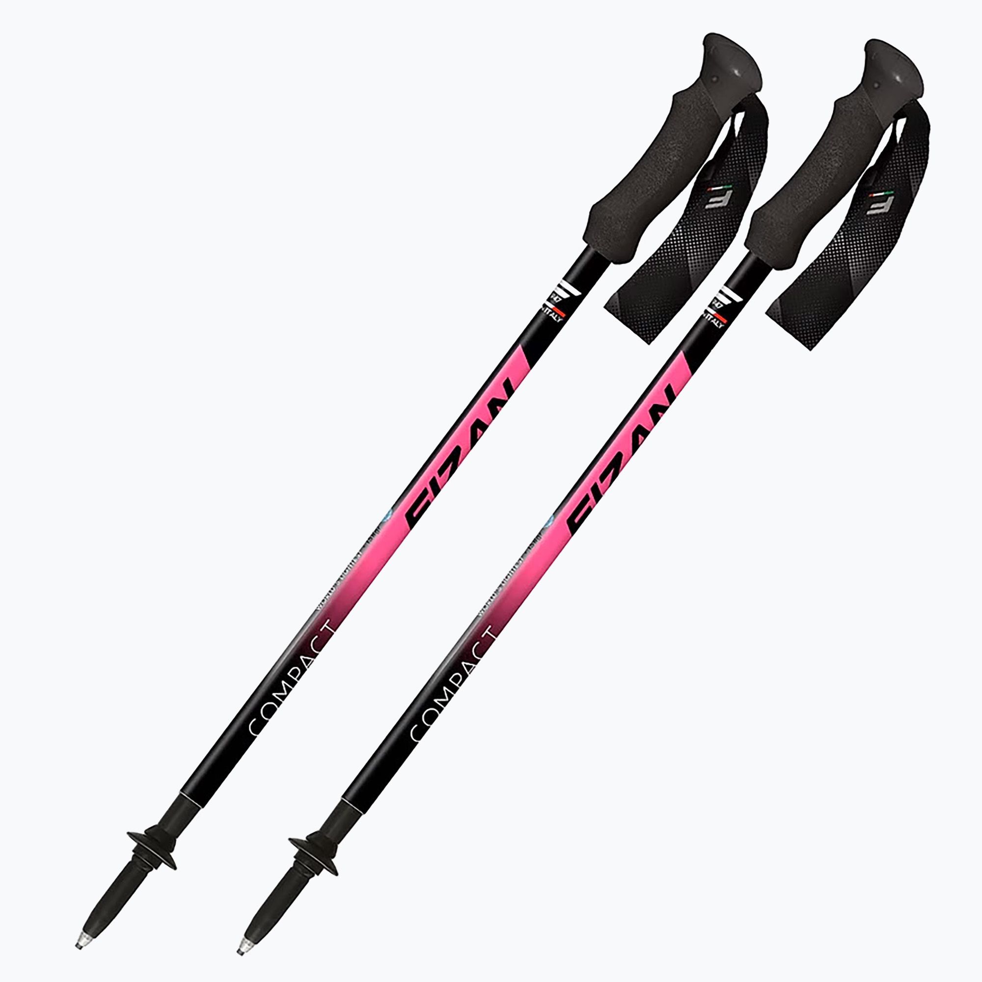 Kije trekkingowe Fizan Compact pink 