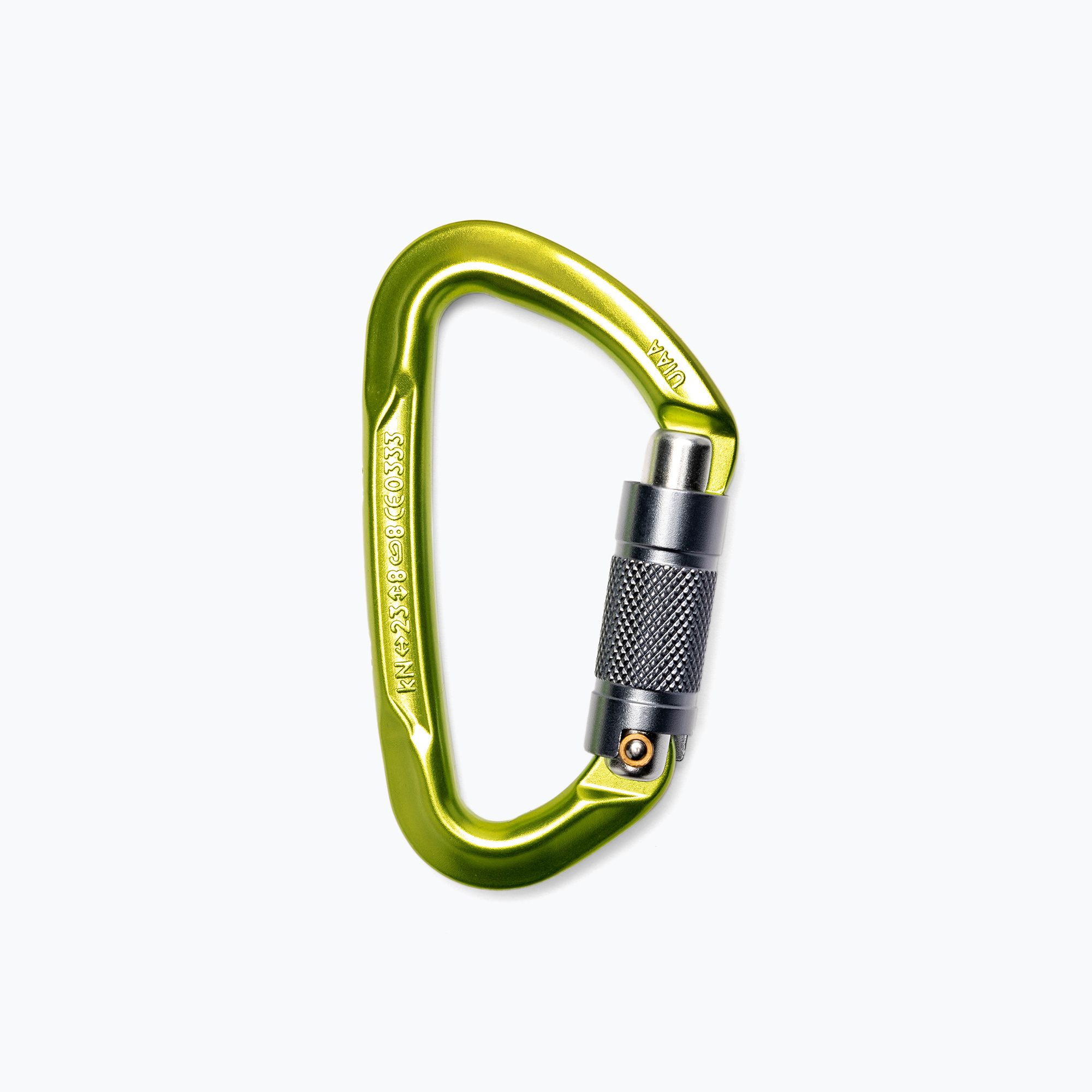 Karabinek Climbing Technology Lime CF WG Green - Sportano.pl