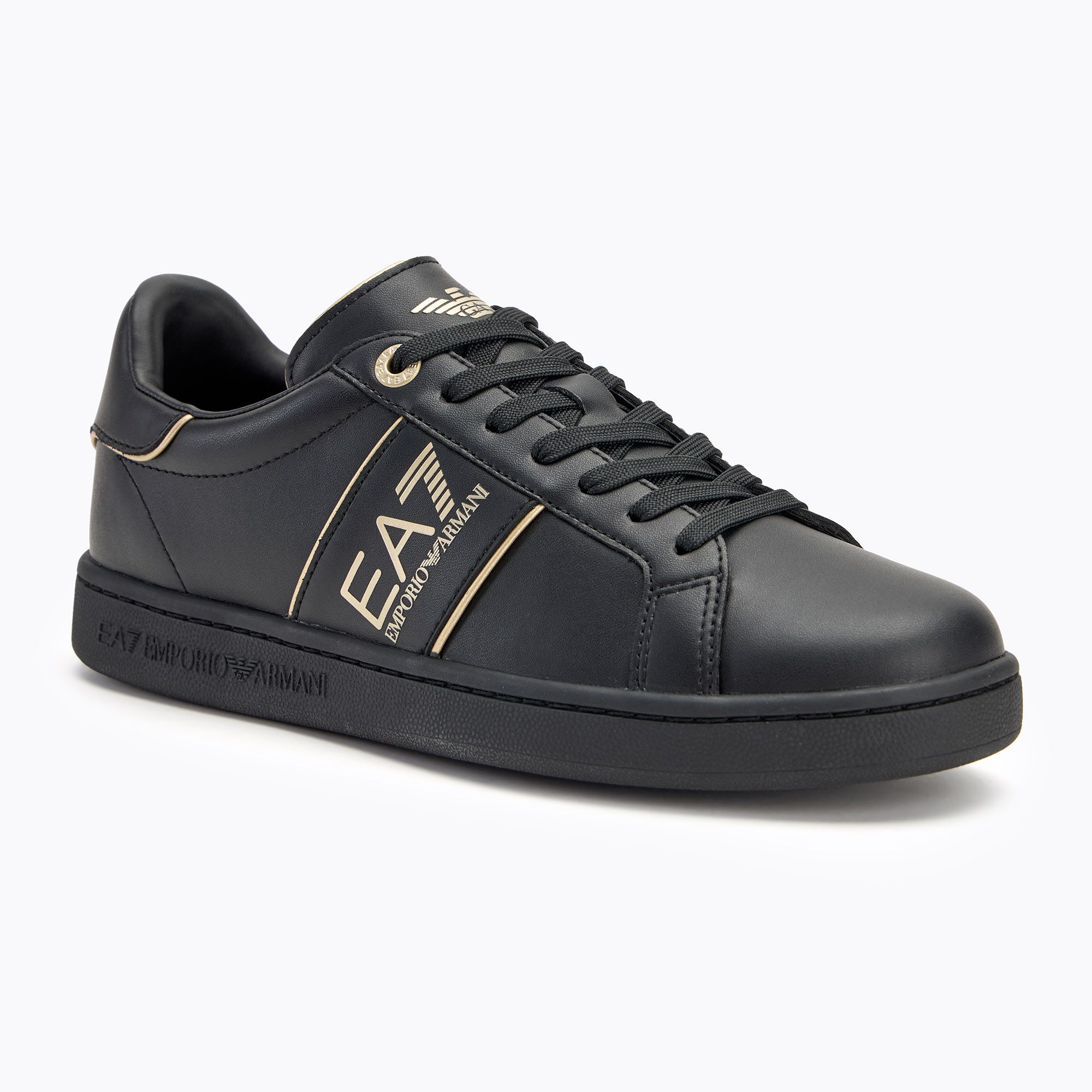 Buty EA7 Emporio Armani Classic Logo triple black/ gold 