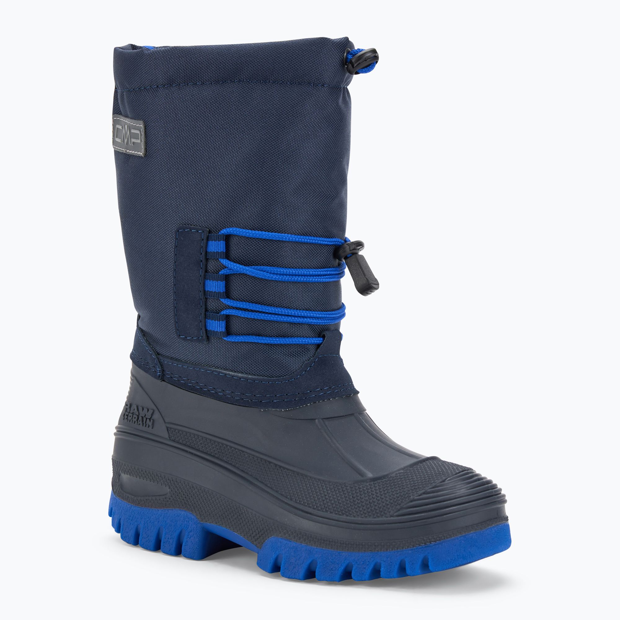 Śniegowce juniorskie CMP Ahto Snowboots Wp b.blue/royal 