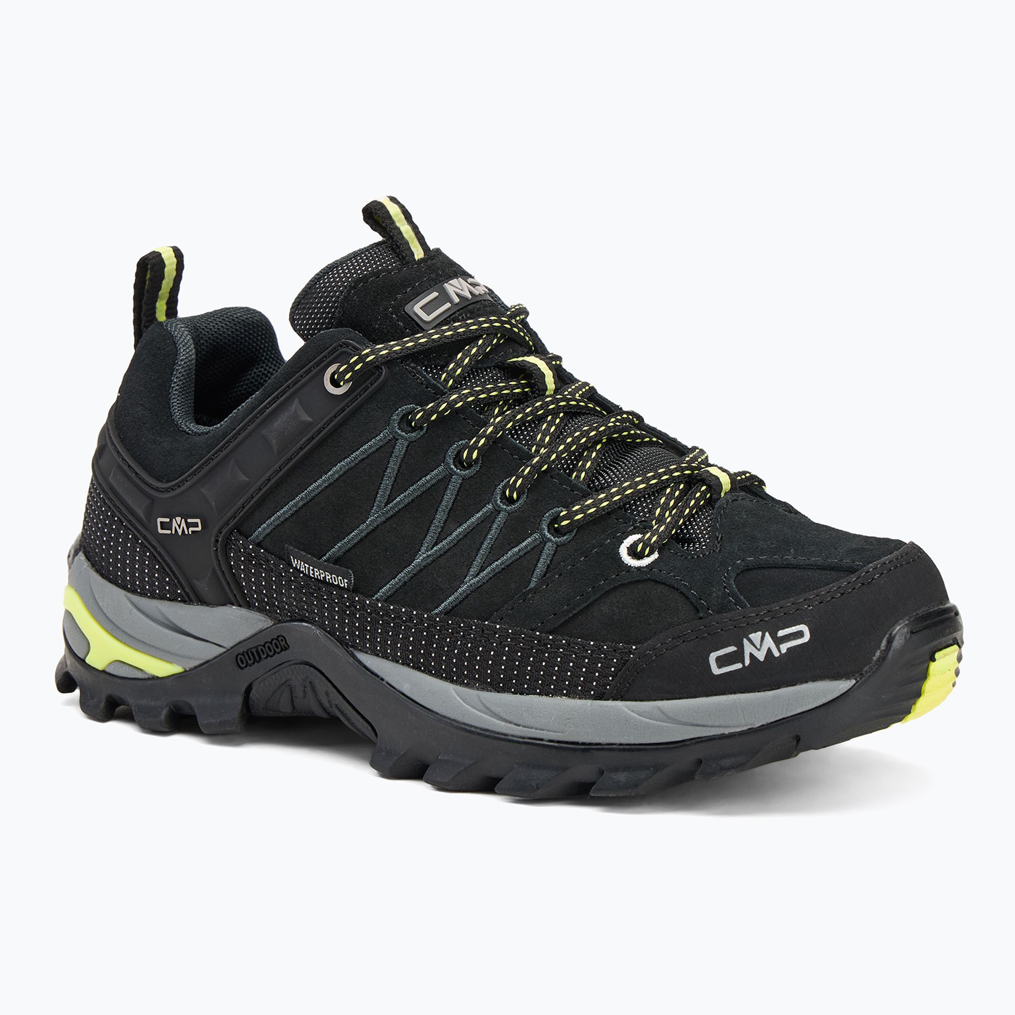 Buty trekkingowe damskie CMP Rigel Low Wp nero/lime 