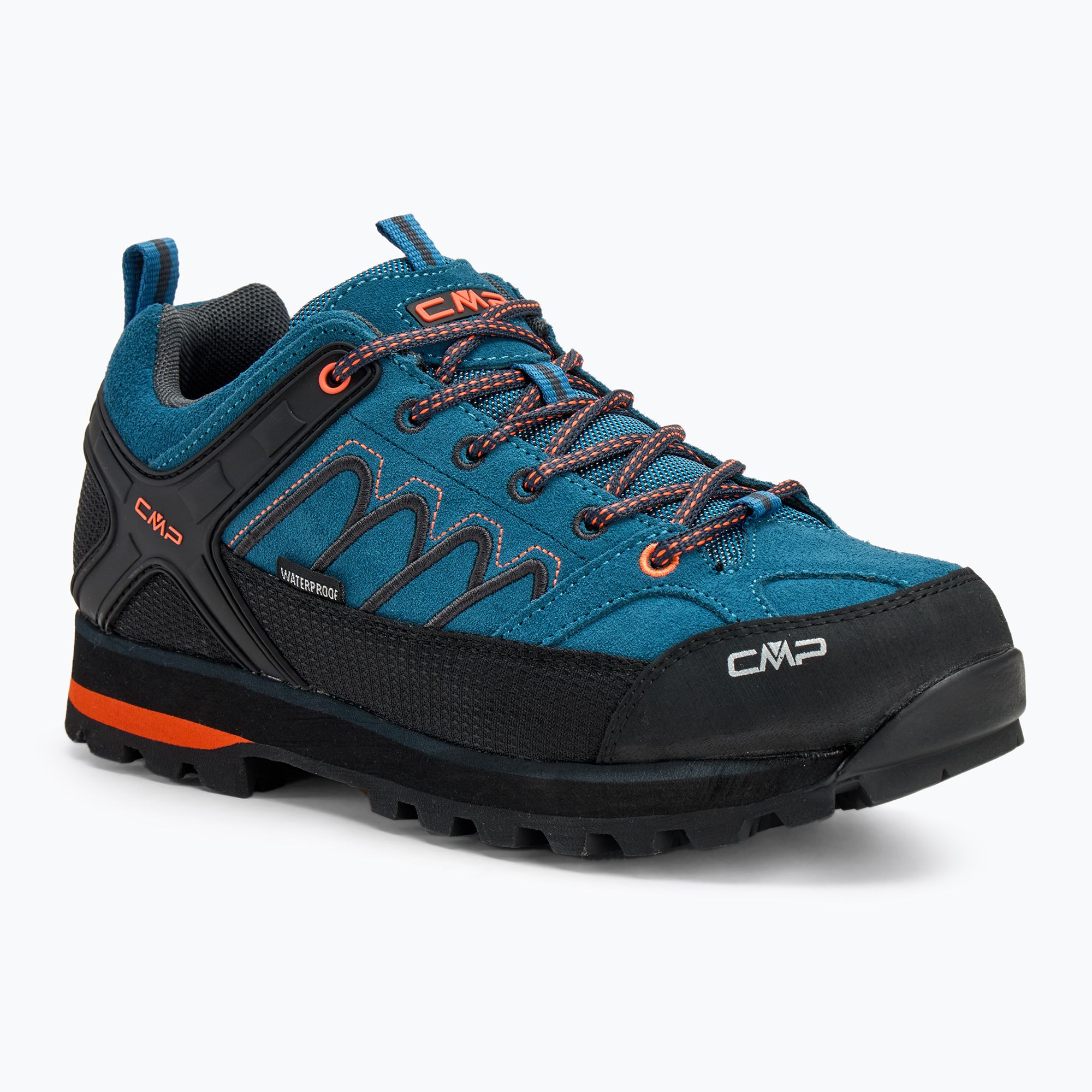 Buty trekkingowe męskie  CMP Moon Low Wp deep lake/antracite 