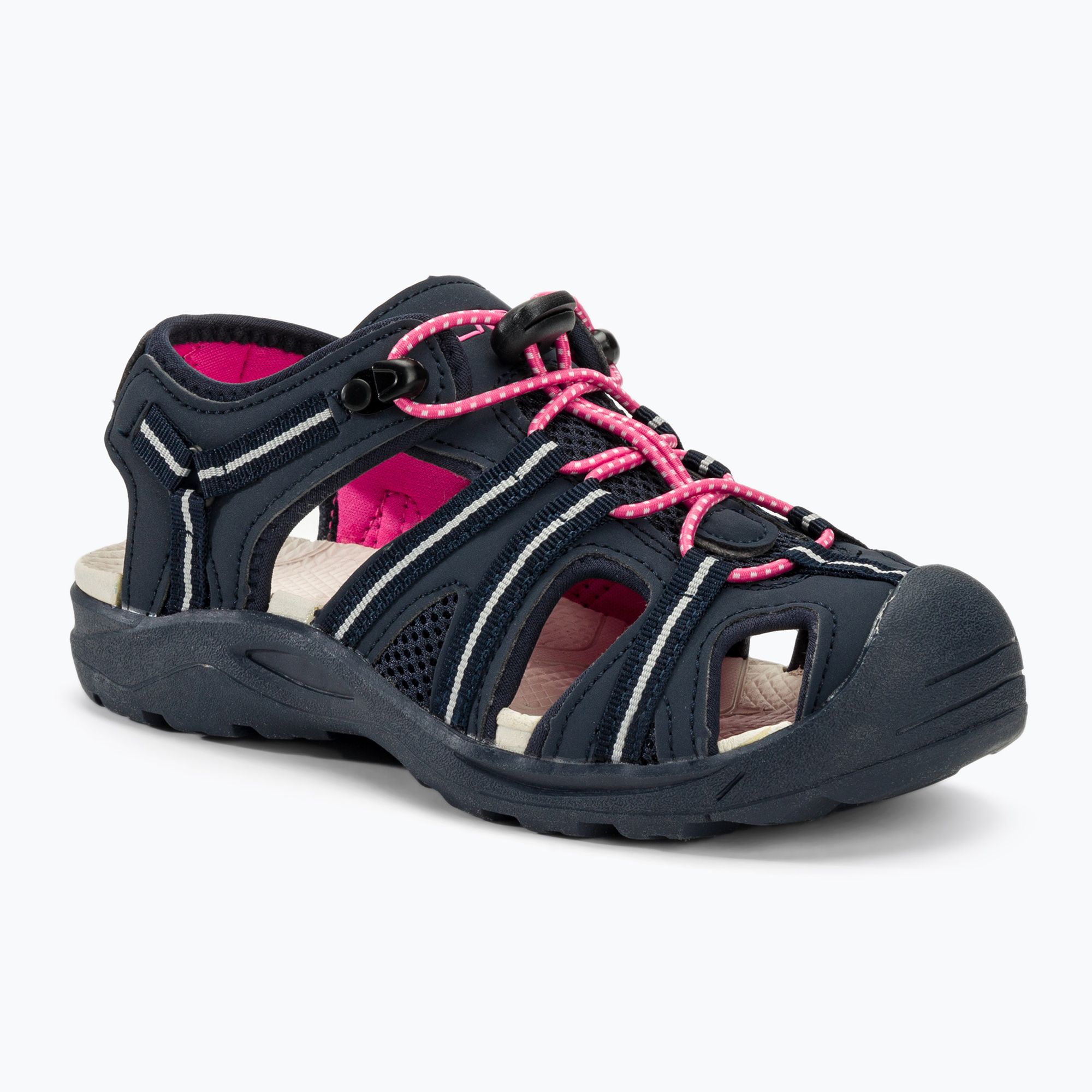 Sandały dziecięce CMP Aquarii 2.0 Hiking antracite/purple fluo 