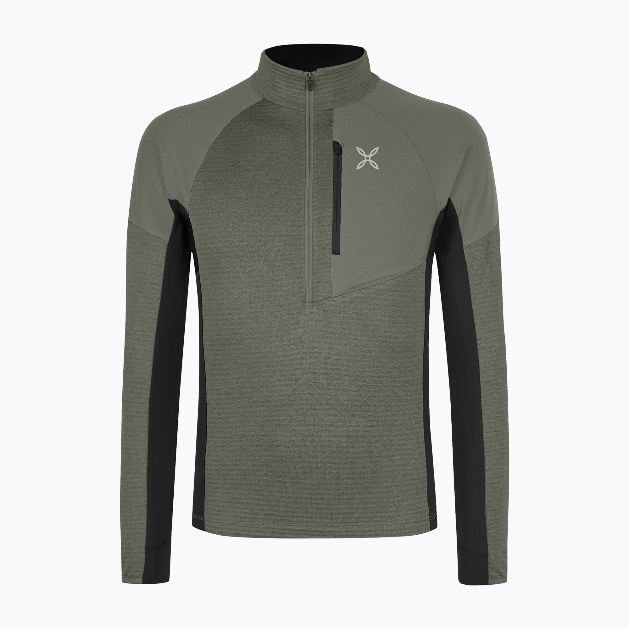 Bluza męska Montura Thermal Grid 2 Anorak sage green 