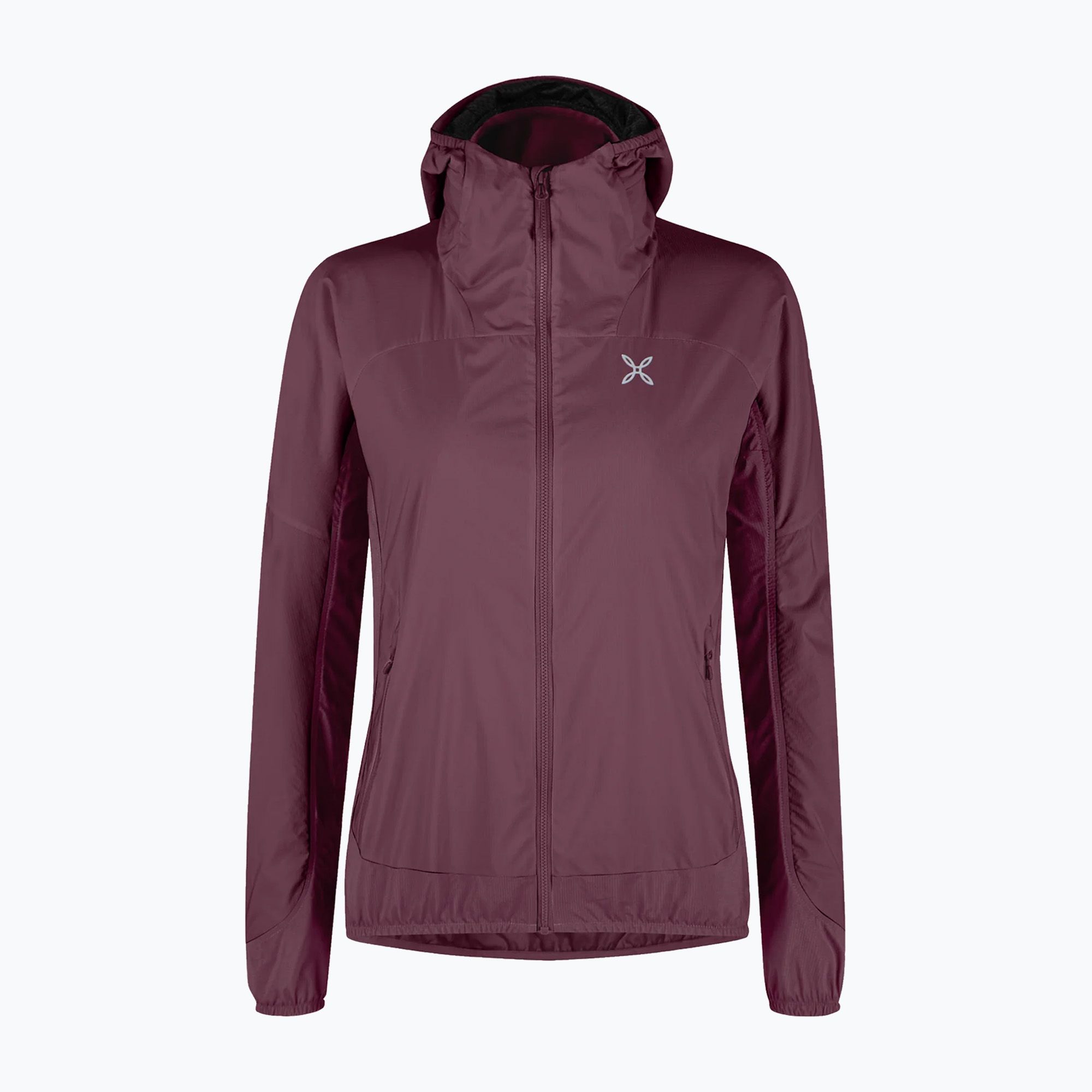 Kurtka przeciwwiatrowa damska Montura Rise Octa Hooded vinaccia 