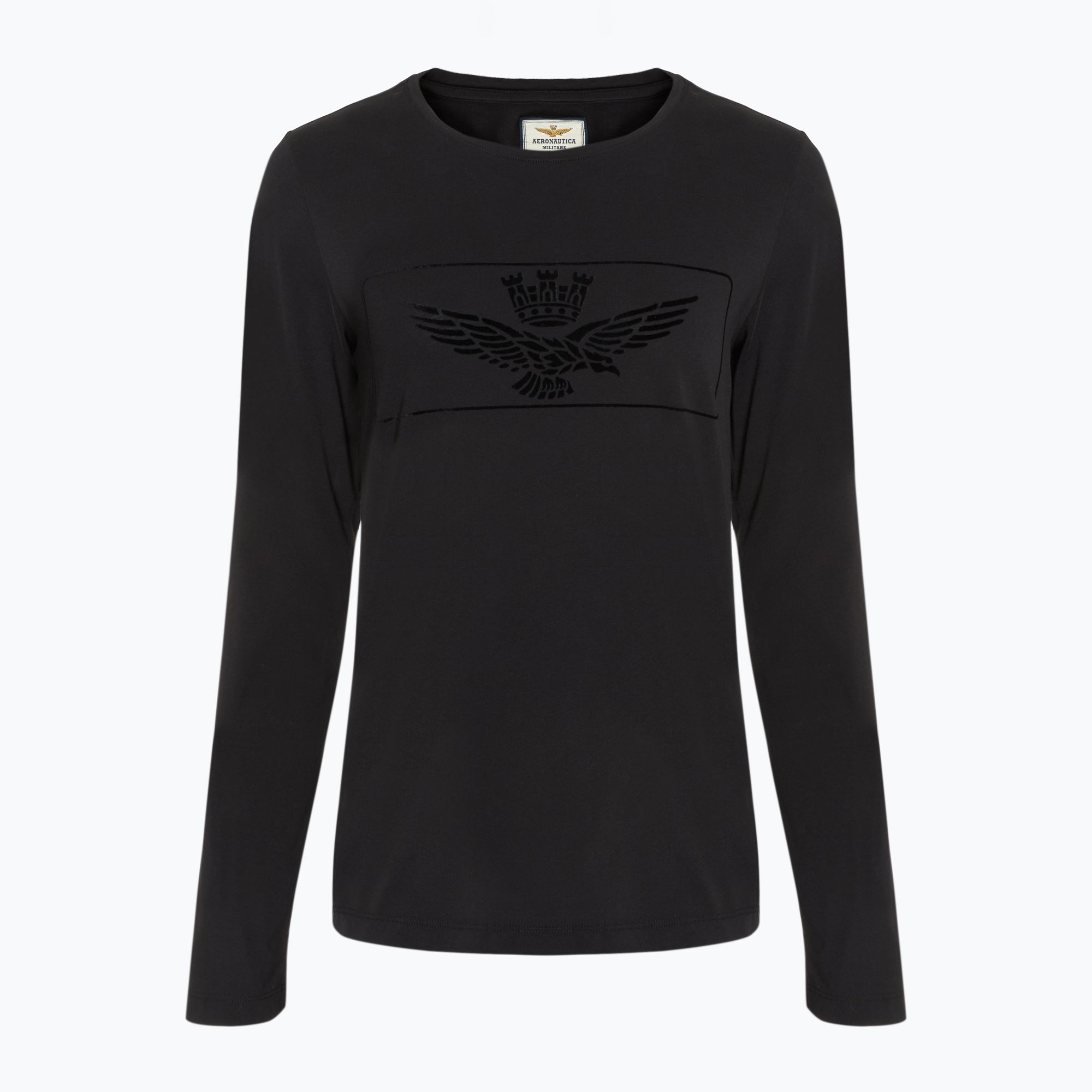 Longsleeve damski Aeronautica Militare Aeronautica Military nero 