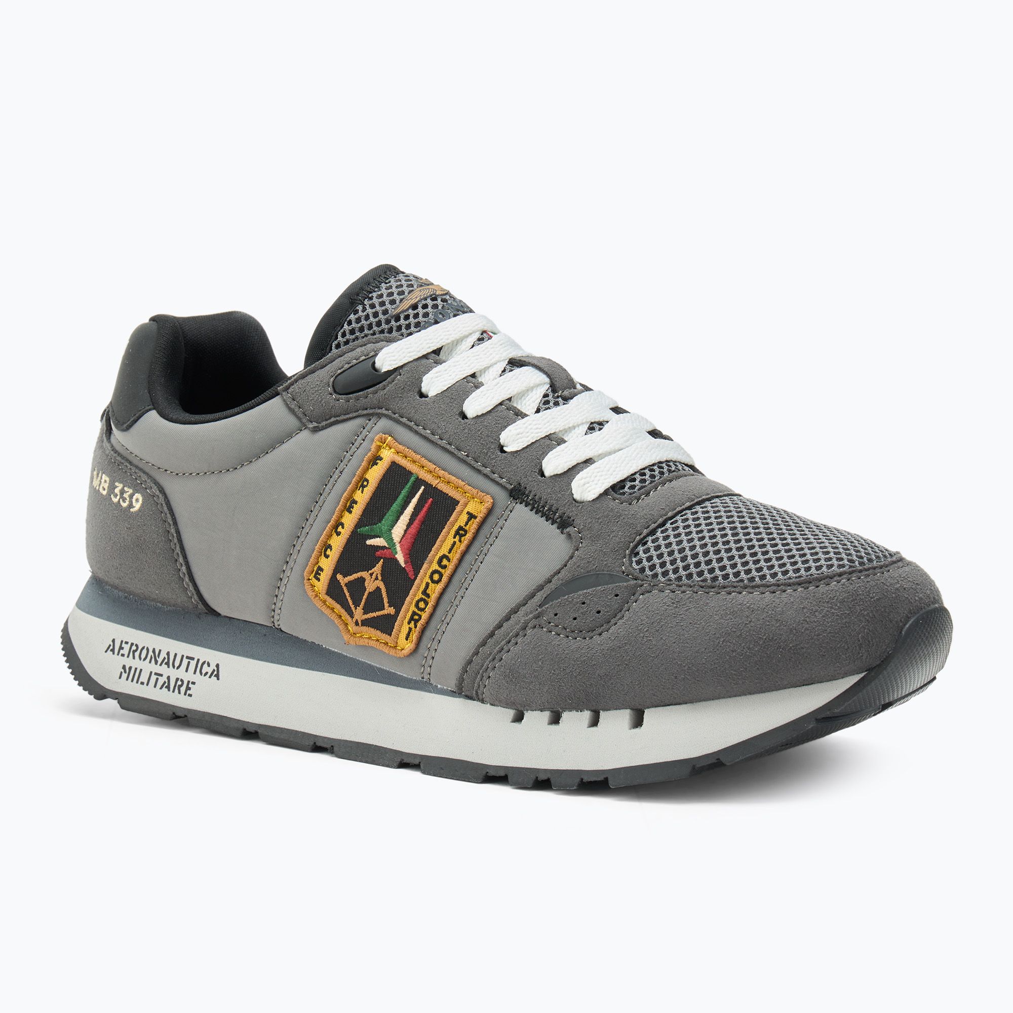 Buty męskie Aeronautica Militare SC292CT3331 light grey/dark grey 