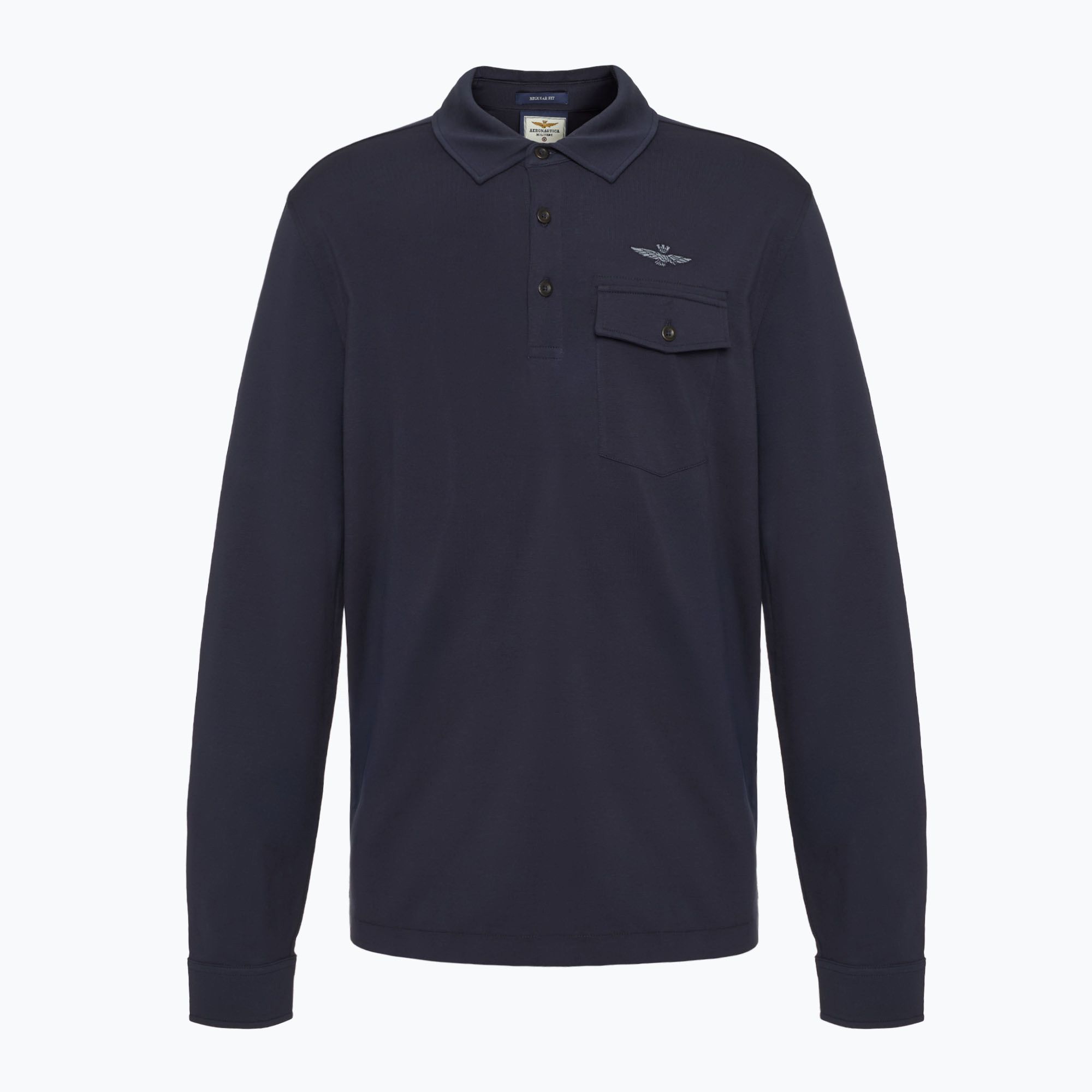 Longsleeve męski Aeronautica Militare Urban dark blue 