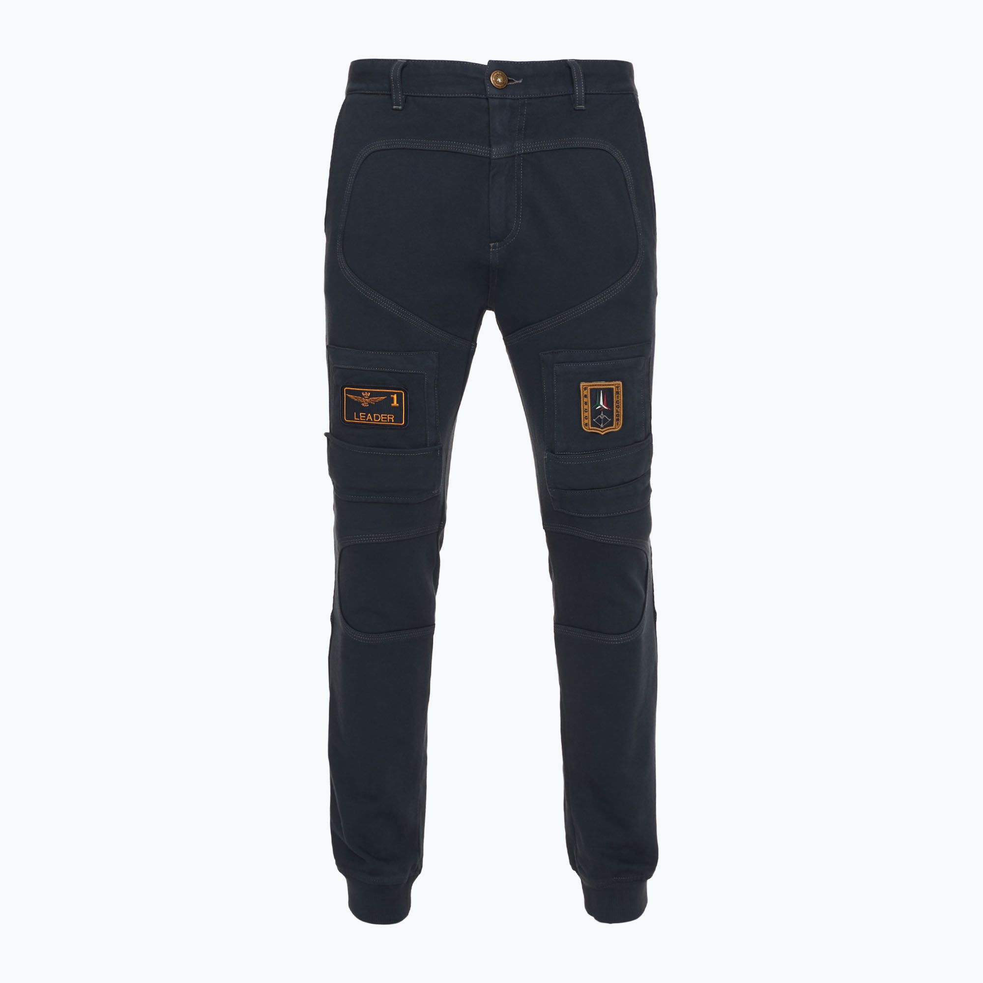 Spodnie męskie Aeronautica Militare Heritage dark blue 