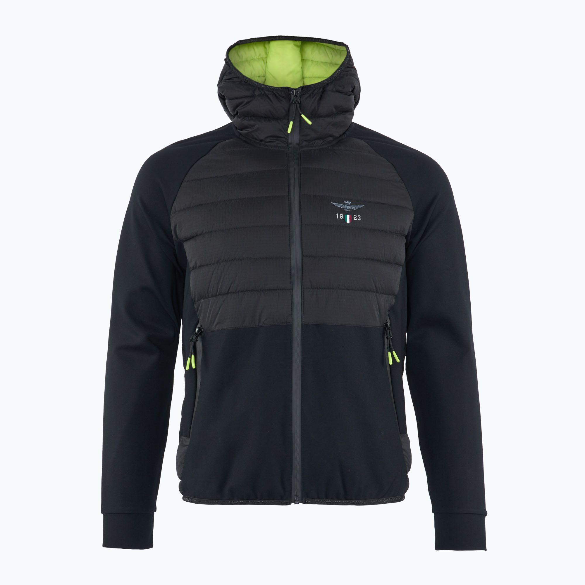 Kurtka męska Aeronautica Militare Sport jet black 